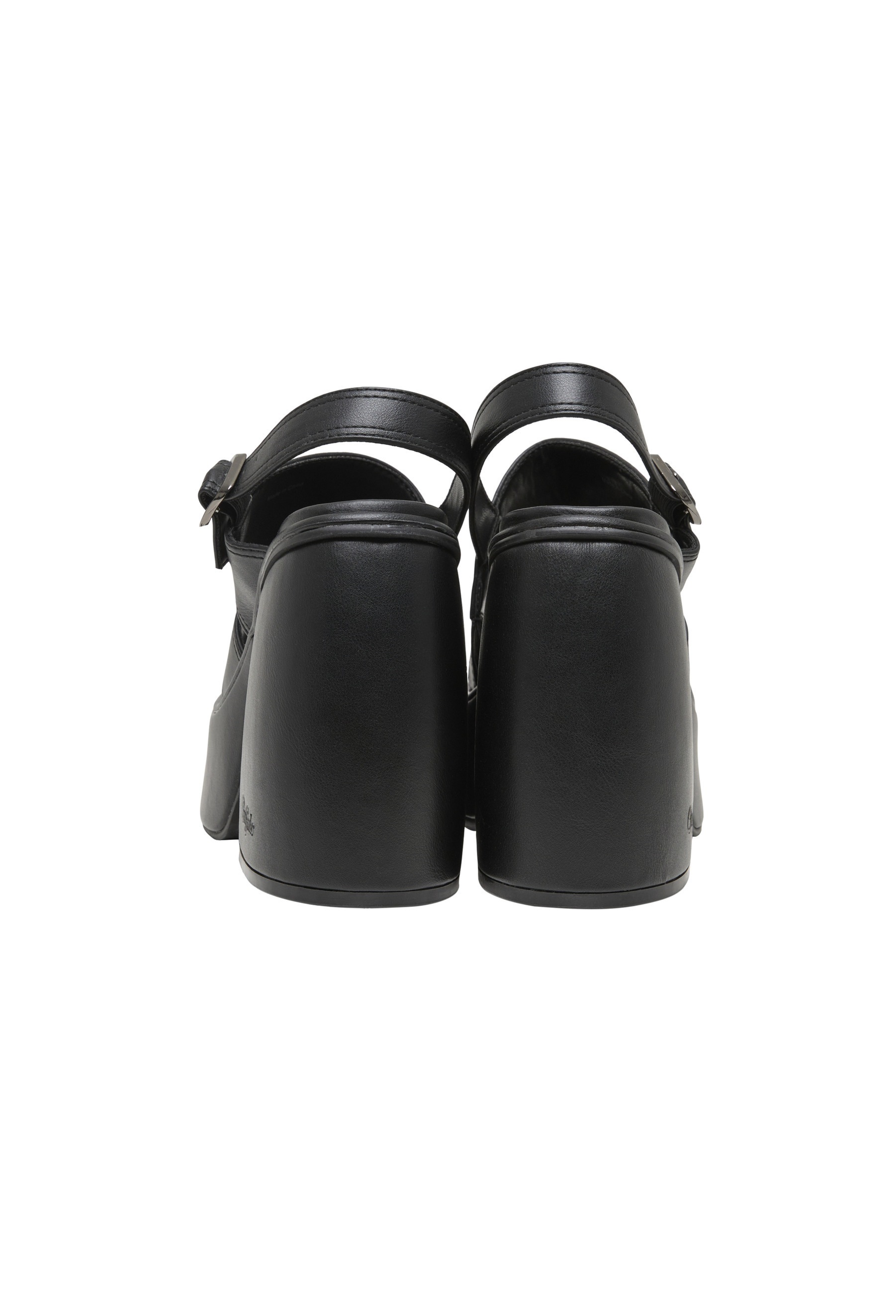 Buffalo High-Heel-Pantolette »Buffalo HEART MULTI STRAP«
