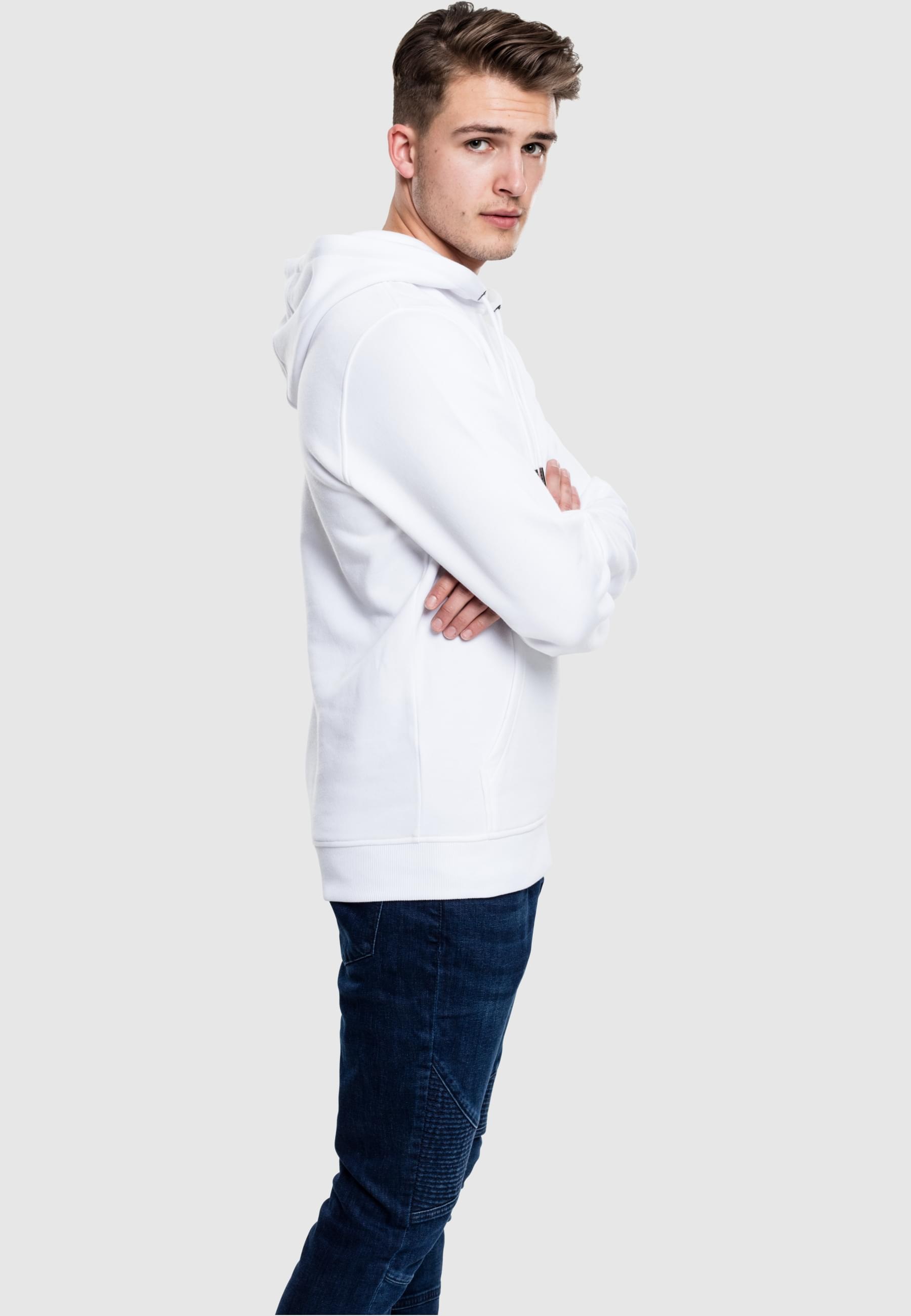 URBAN CLASSICS Sweatshirt »Urban Classics Herren Basic Sweat Hoody«, (1 tlg.)