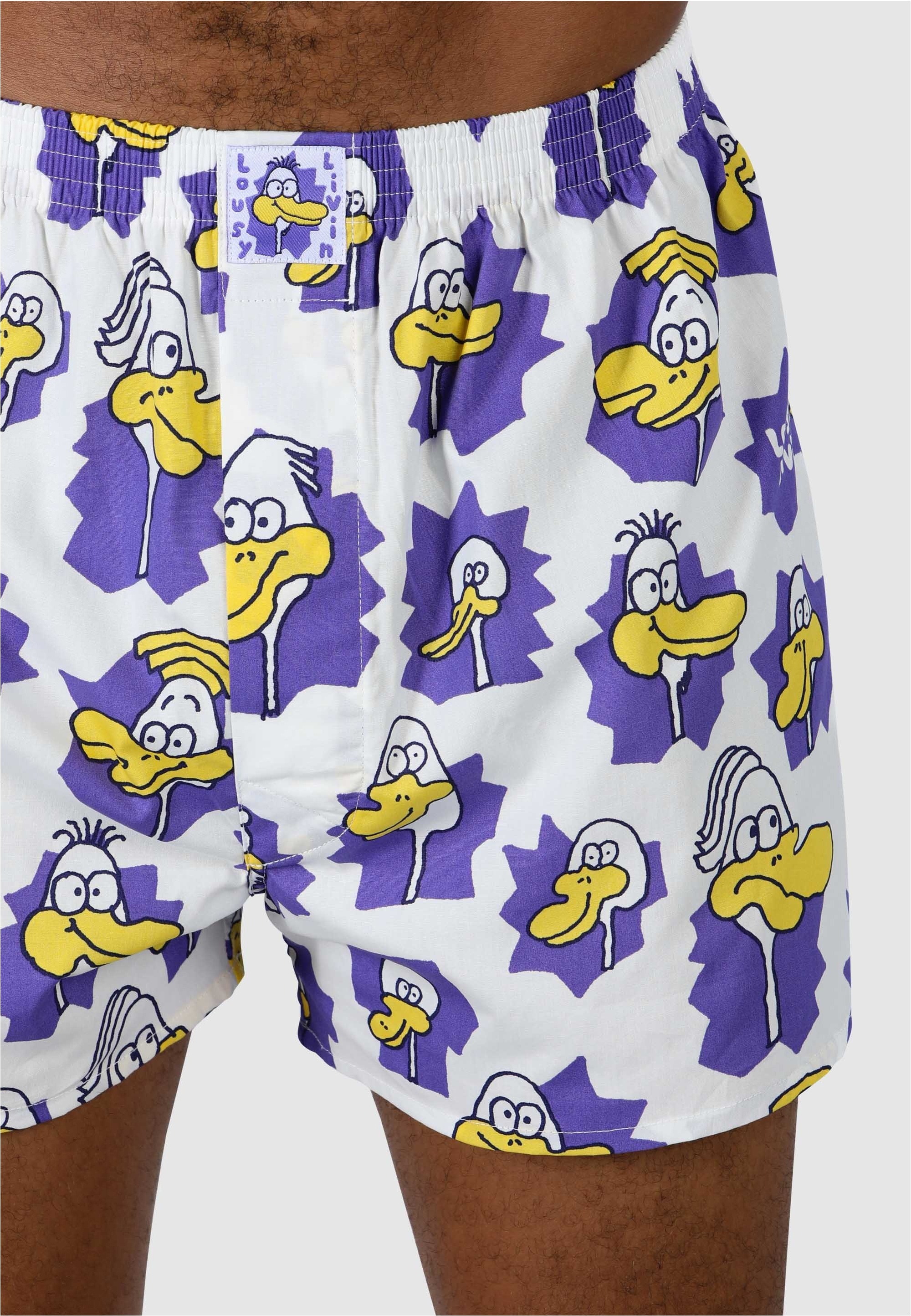 Lousy Livin Boxershorts »Boats & Ducks« 2 Stk. mit lässigen Allover-Prints