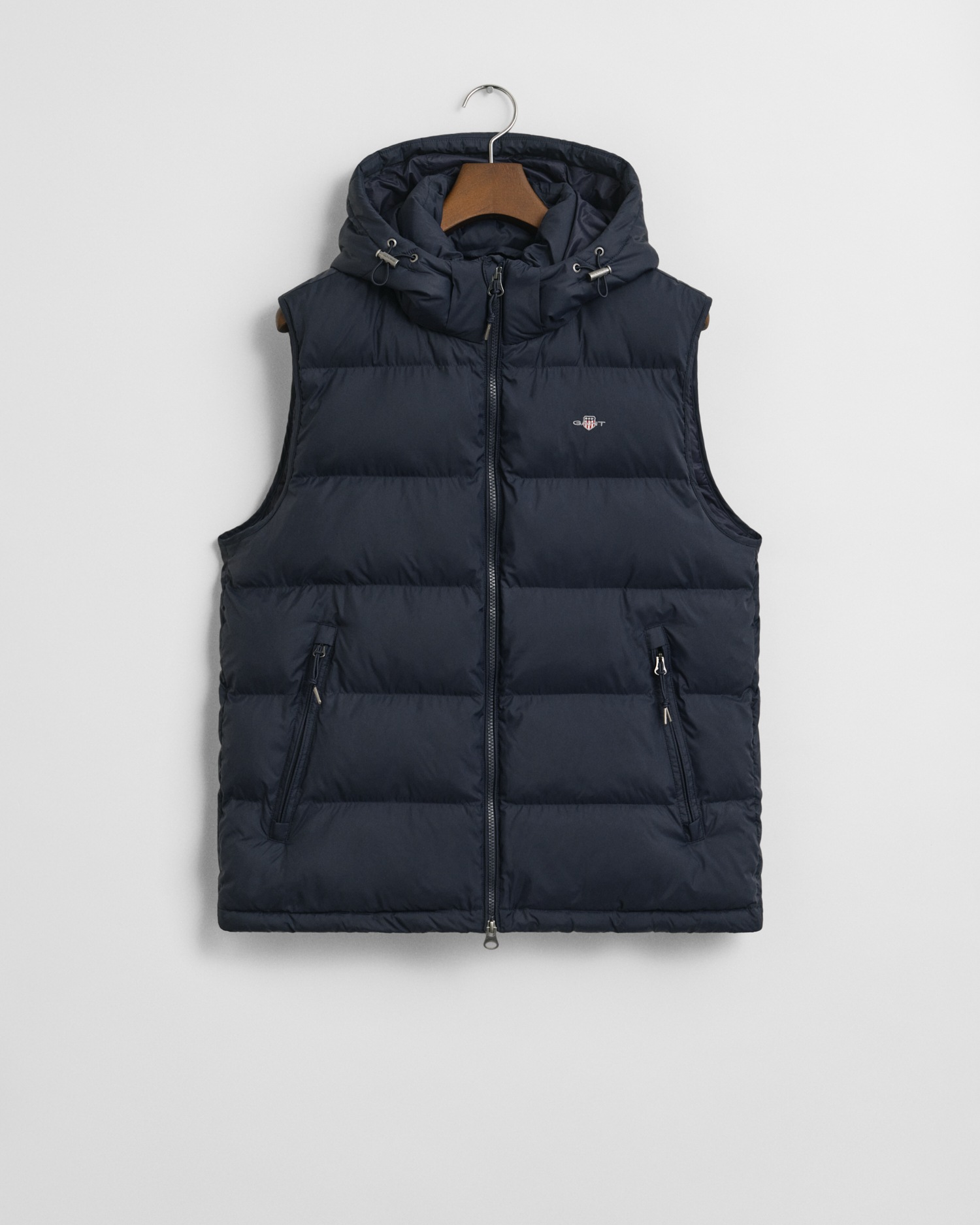 Gant Steppweste "ACTIVE CLOUD" mit abnehmbarer Kapuze regular fit, 2-Wege-R günstig online kaufen