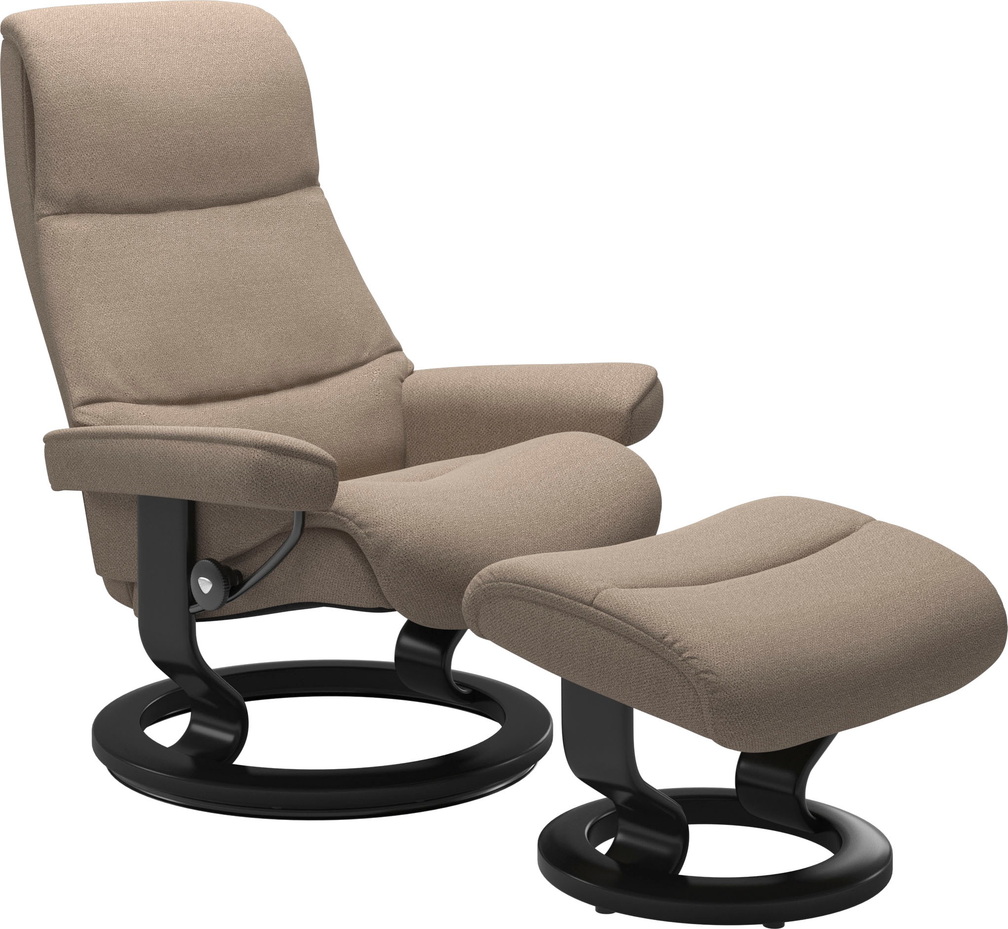 Stressless® Fußhocker »View«, mit Classic Base,Gestell Schwarz