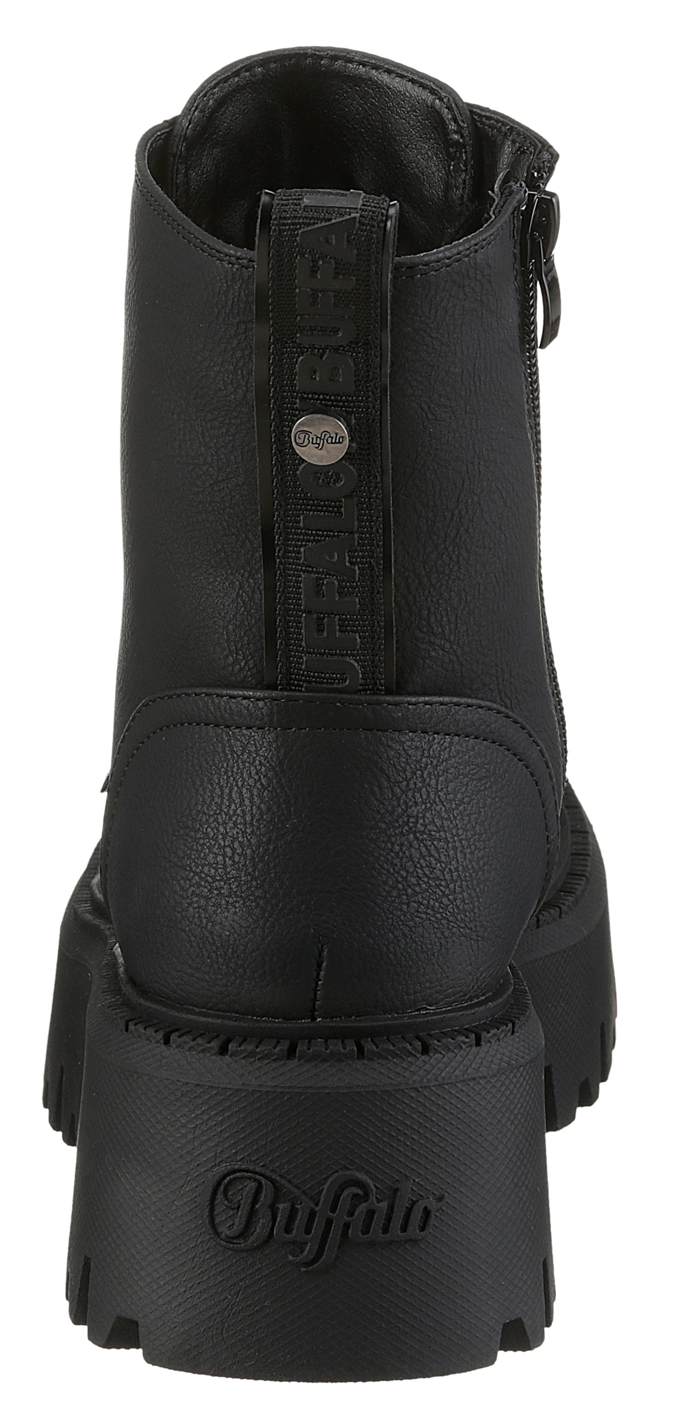 Buffalo Schnürboots »ASPEN LACE UP WARM VEGAN«, Winterboots, Stiefelette, Plateausohle, mit Warmfutter