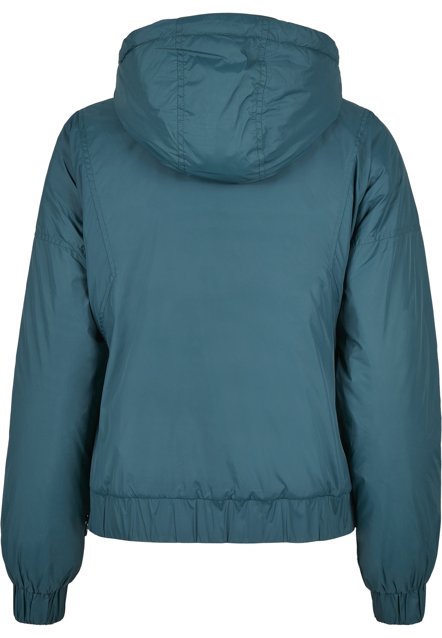 Panel Outdoorjacke Kapuze Jacket«, (1 URBAN Pull BAUR CLASSICS bestellen Ladies Over St.), für Padded »Frauen | mit