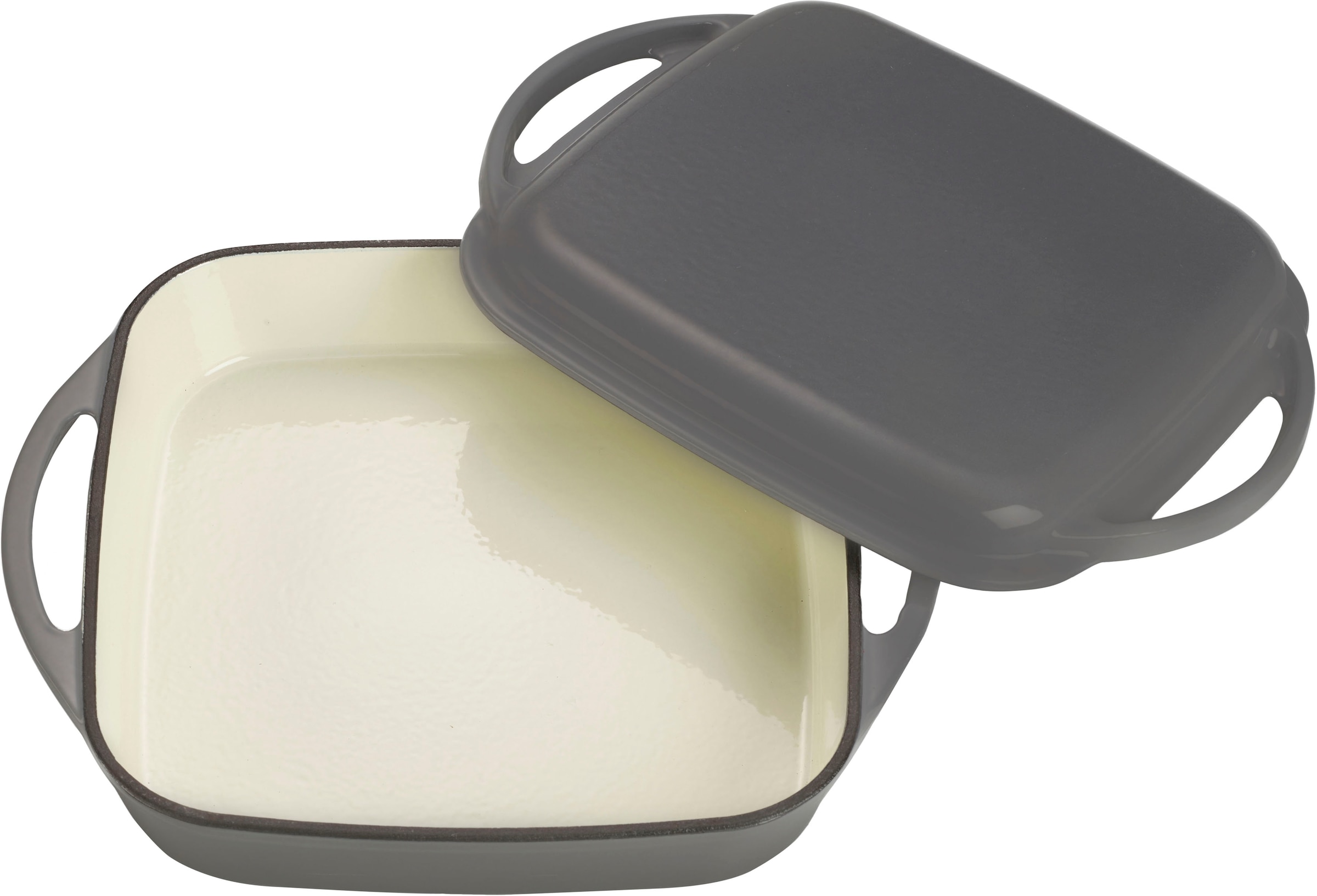 ECHTWERK Bräter "Universalbräter und Pfanne 2-in-1 Set, Auflaufform mit Dec günstig online kaufen