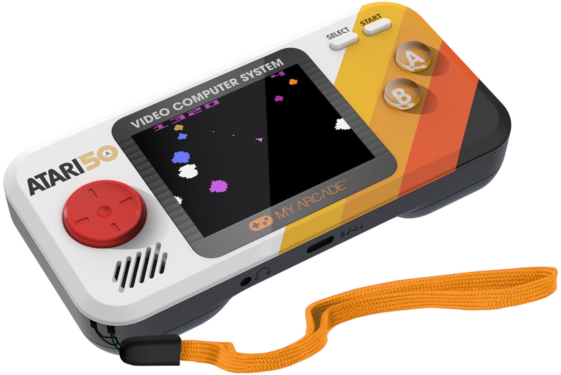 MYARCADE Retro Konsole "ATARI Pocket Player Pro", bunt, B:14,78cm H:2,71cm T:7,31cm, Spielekonsolen - Einheitsgröße