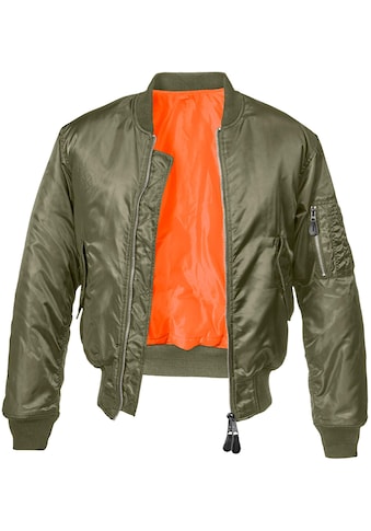 Sommerjacke »Herren MA1 Bomber Jacket«, (1 St.), ohne Kapuze