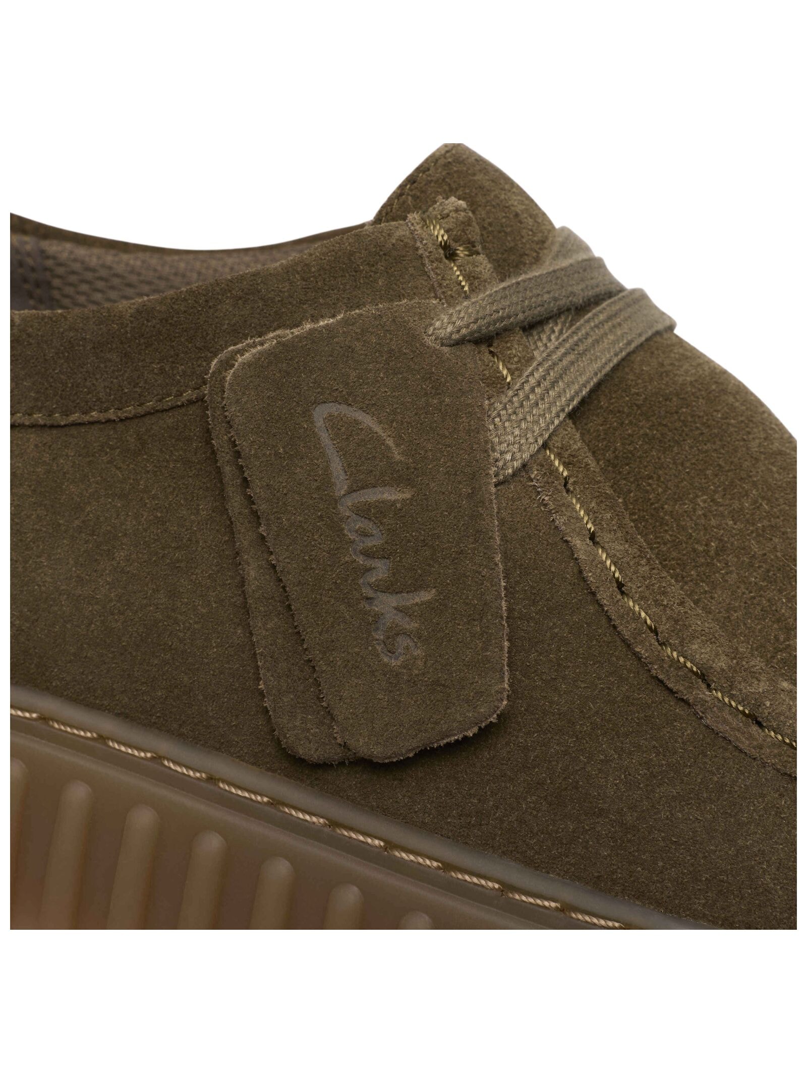 Clarks Schnürschuh »Clarks Halbschuhe Veloursleder«