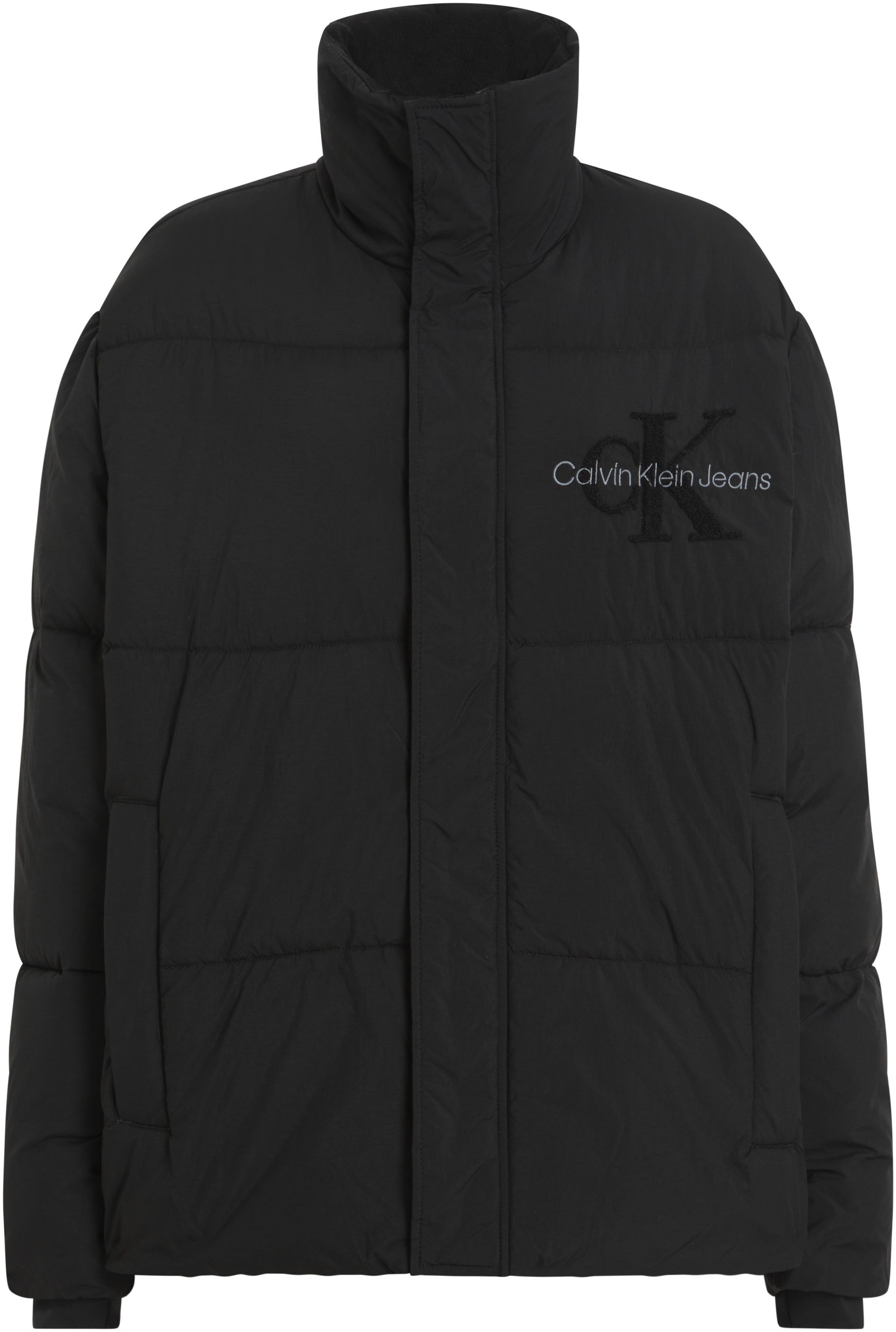 Calvin Klein Jeans Outdoorjacke »CHENILLE PUFFER«, mit Logopatch