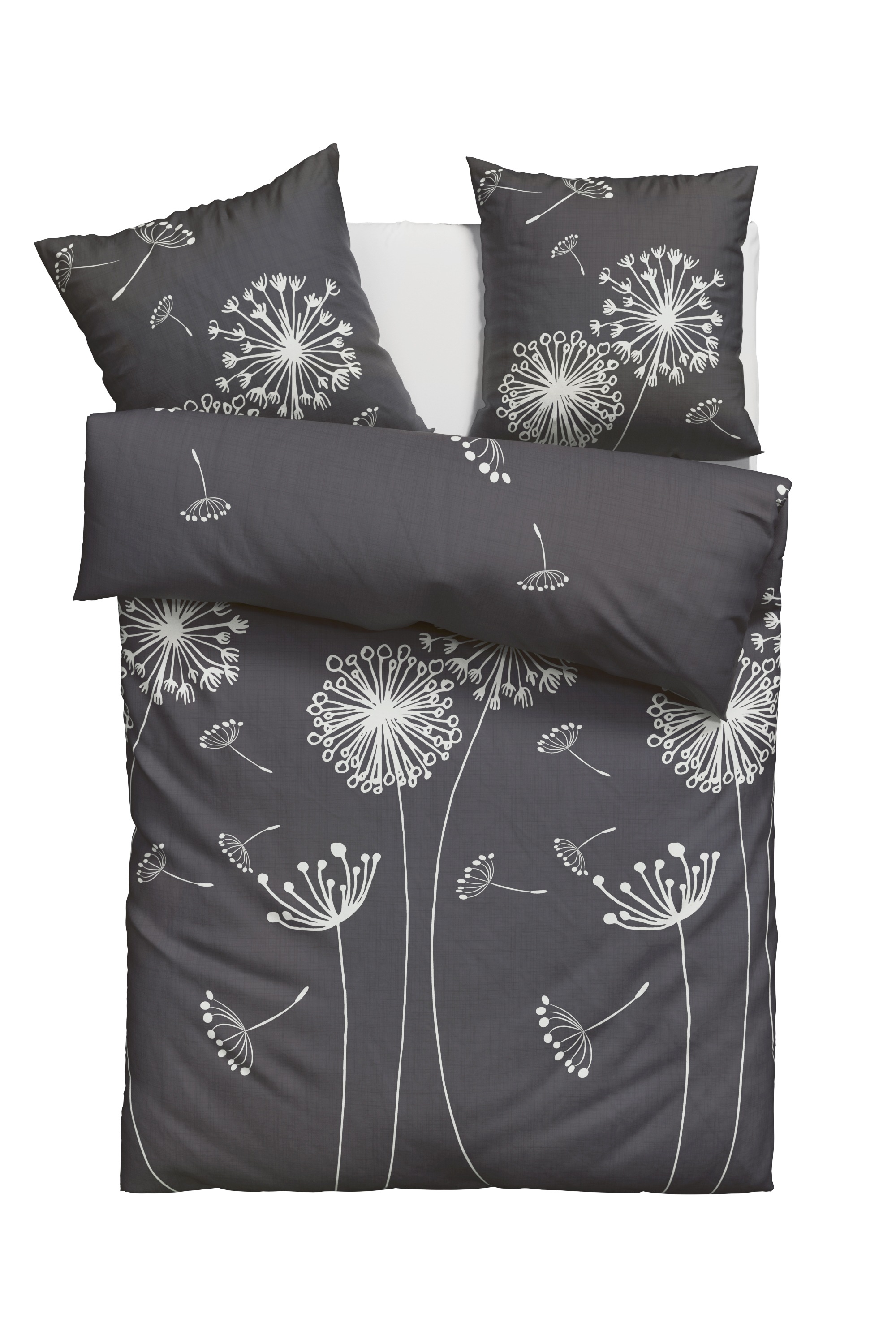 Home affaire Bettwäsche "Soucy" 2 tlg. ab Gr. 135x200, 100% Baumwolle, Renf günstig online kaufen