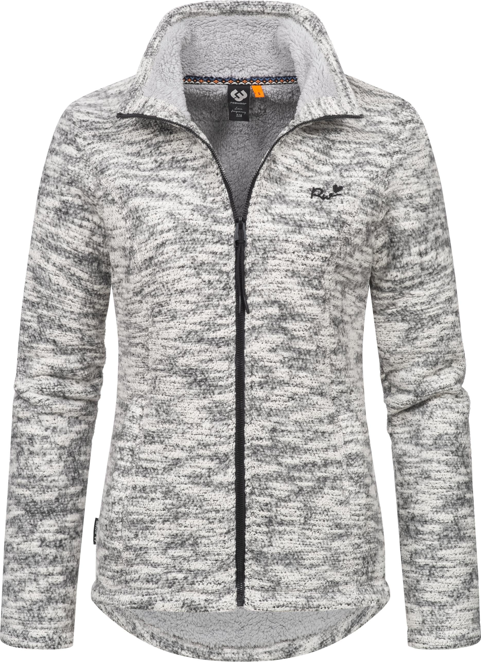 Ragwear Strickjacke »Liram Melange«, Kuschelige Übergangsjacke in Strick-Optik
