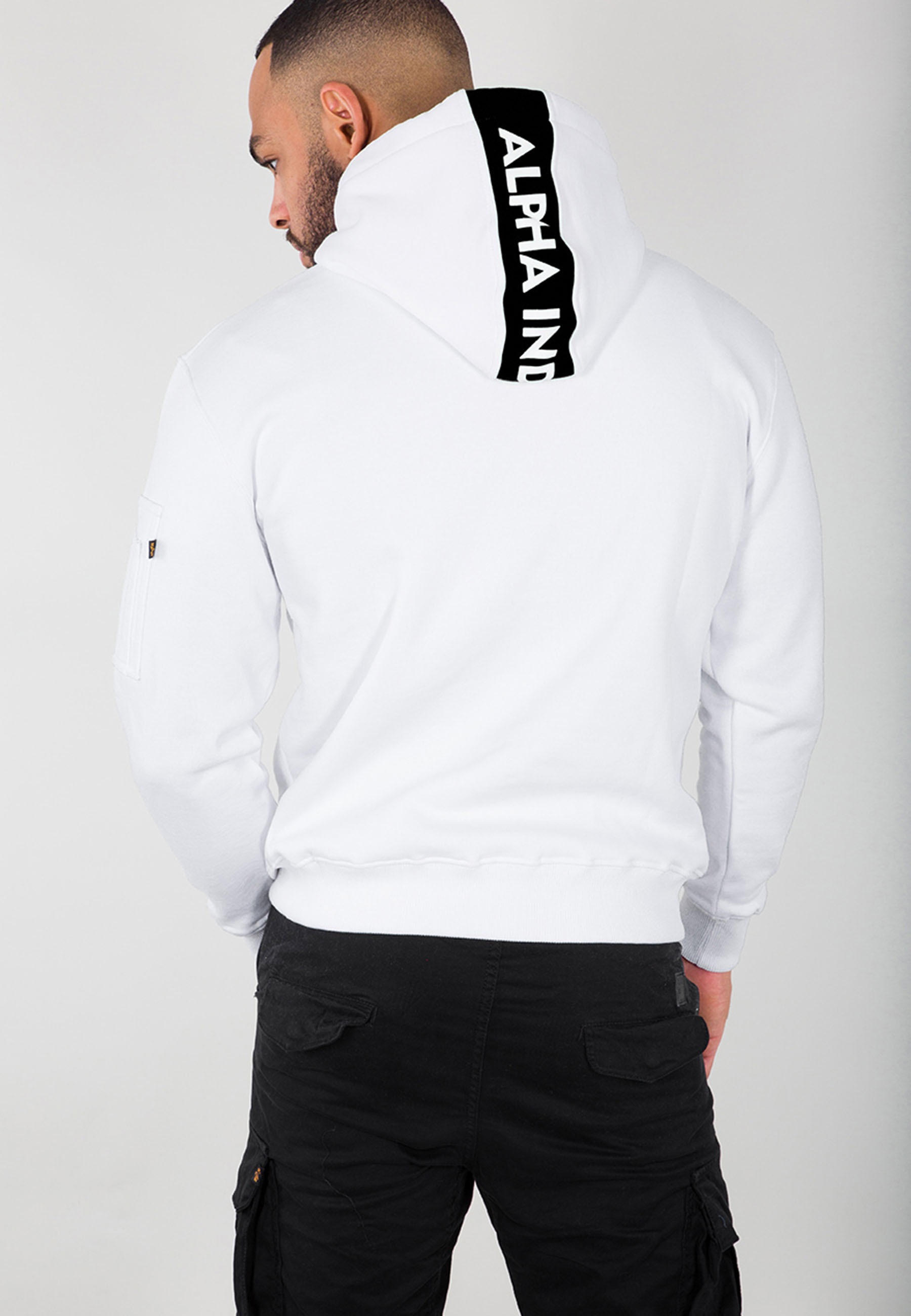 Alpha Industries Hoodie "Red Stripe Hoodie" günstig online kaufen
