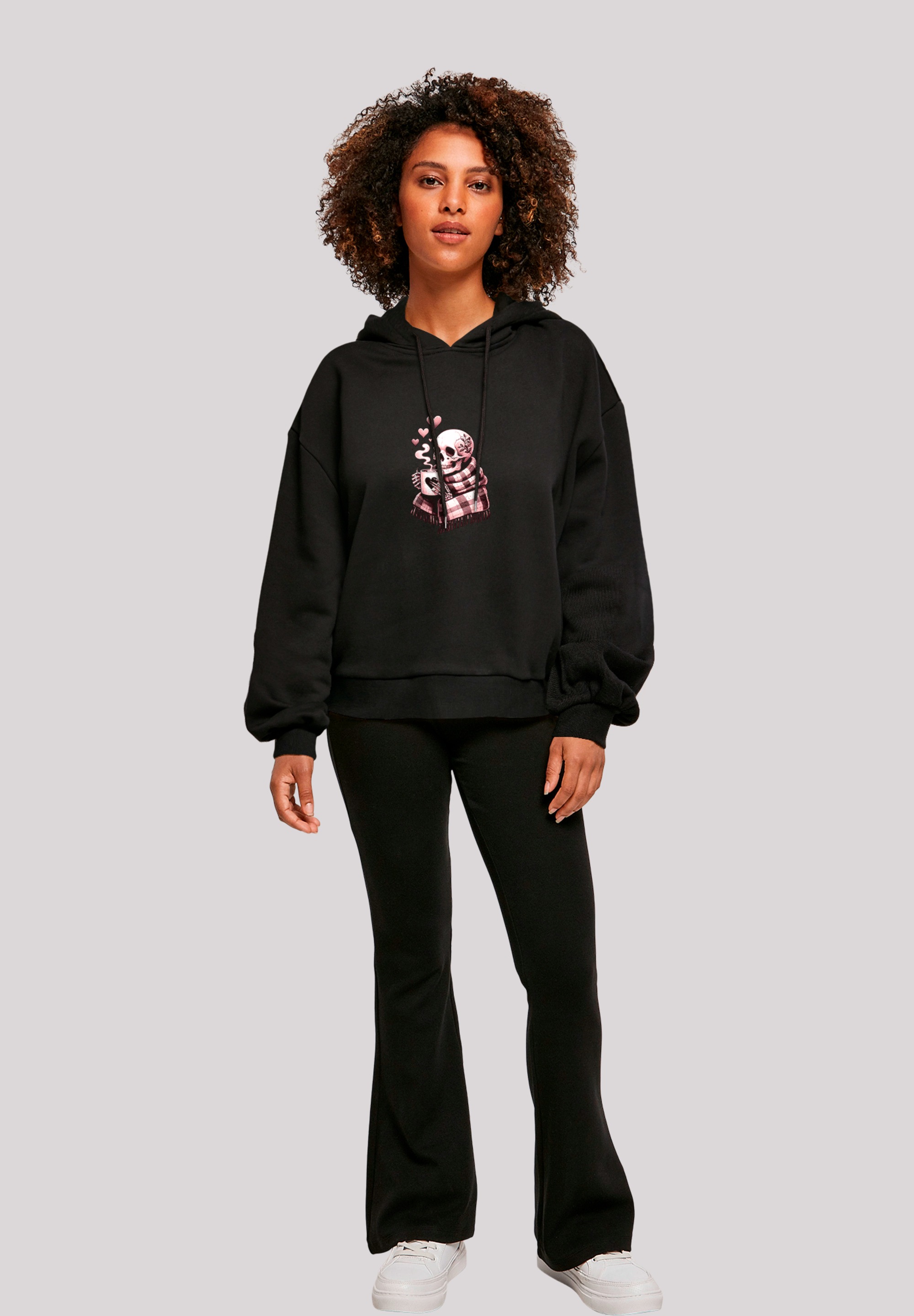 F4NT4STIC Sweatshirt »Cozy Winter Skelett«, Premium Qualität