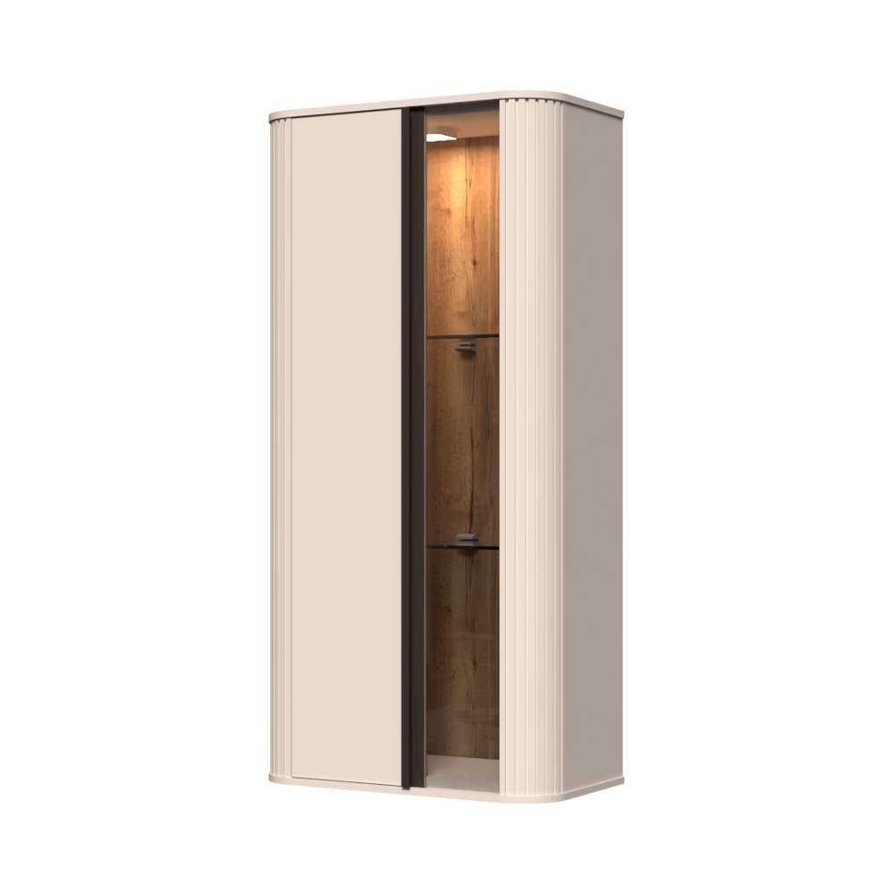 Home affaire Hängevitrine "Rondo, Wandschrank, Schwebendes Design für moder günstig online kaufen