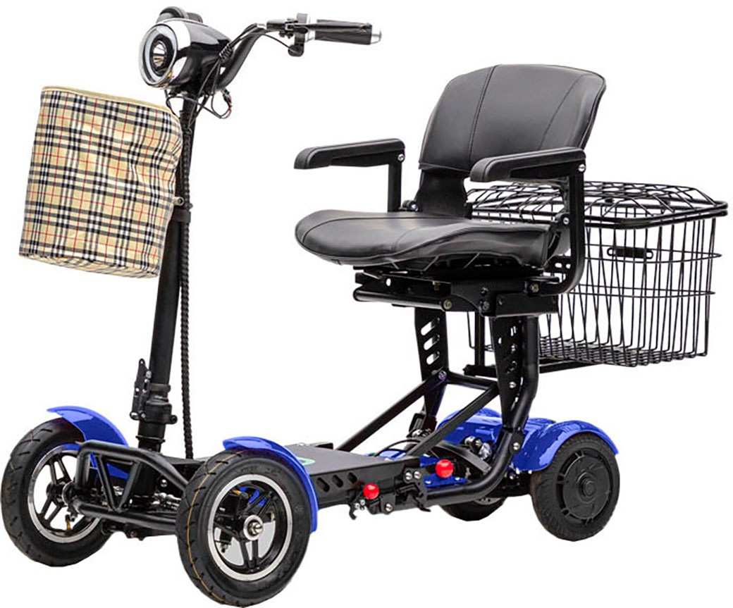 ECONELO Elektromobil »Foldy Premium Blau«