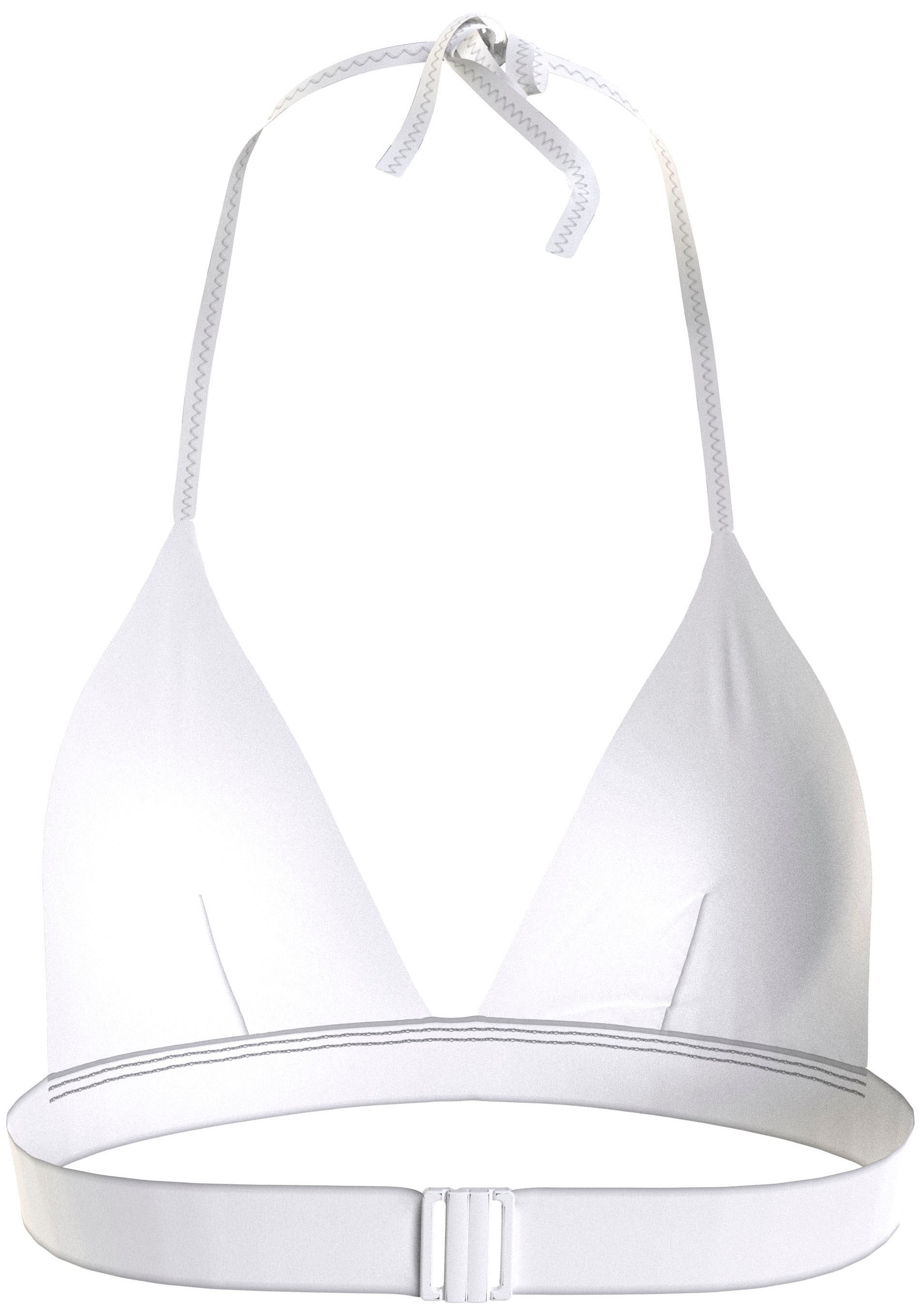 Tommy Hilfiger TRIANGLE FIXED - Bikini-Top - optic white/weiß 