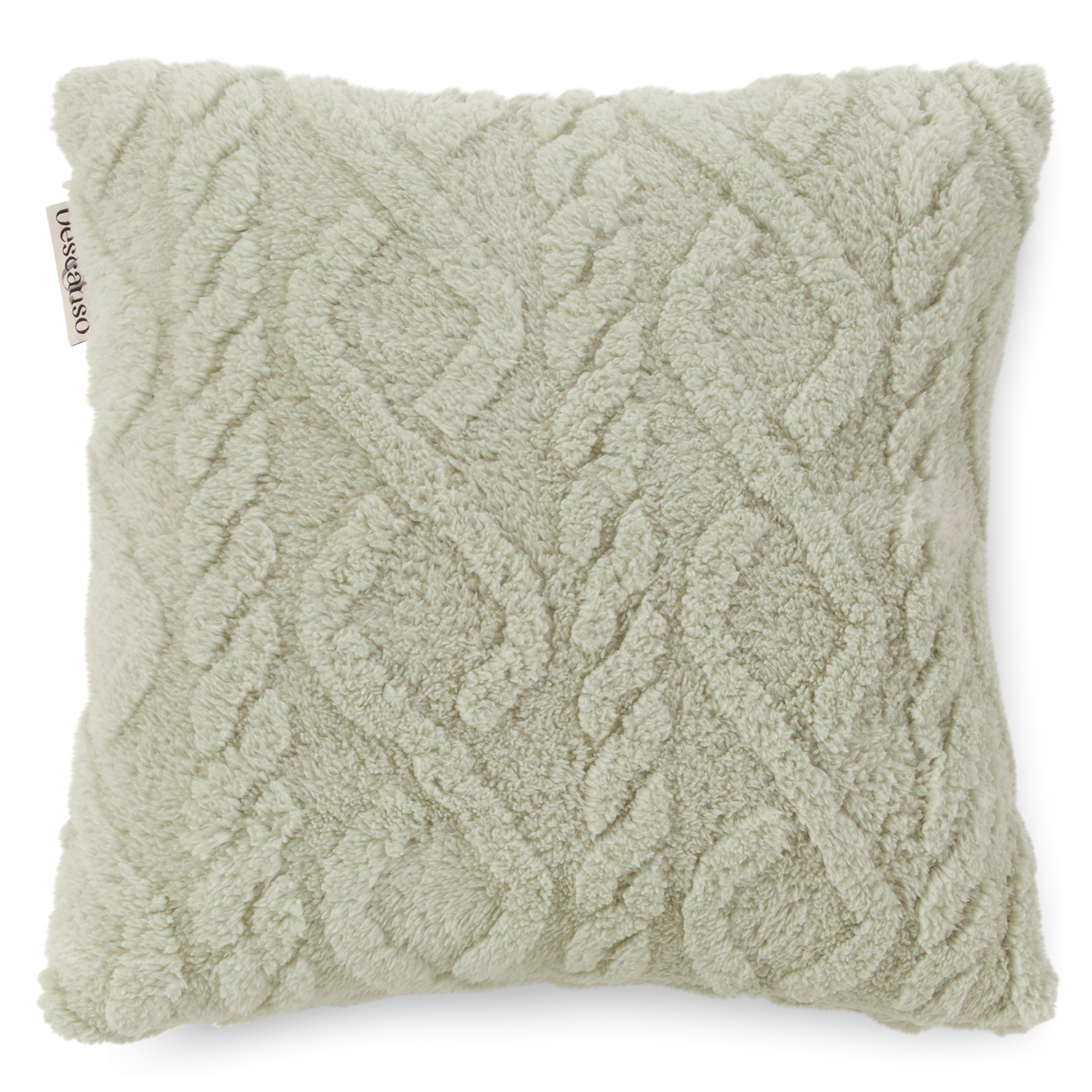 Descanso Dekokissen "Jacquard teddy" Dekokissen, Zierkissen, Weich, 40x40 c günstig online kaufen