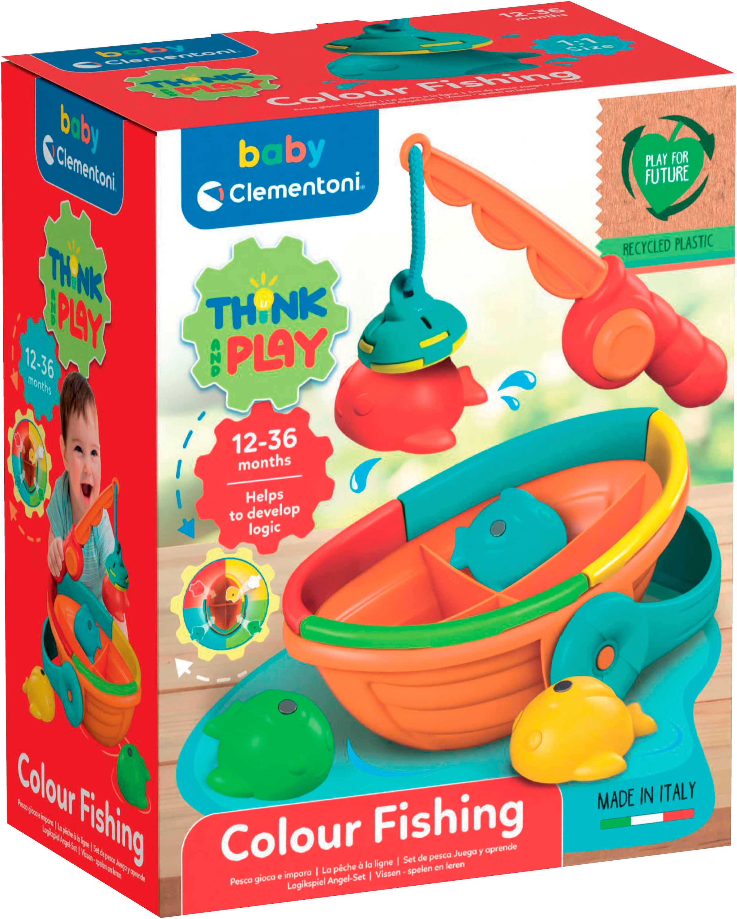 Clementoni® Spiel »Baby Clementoni, Logikspiel Angel-Set«