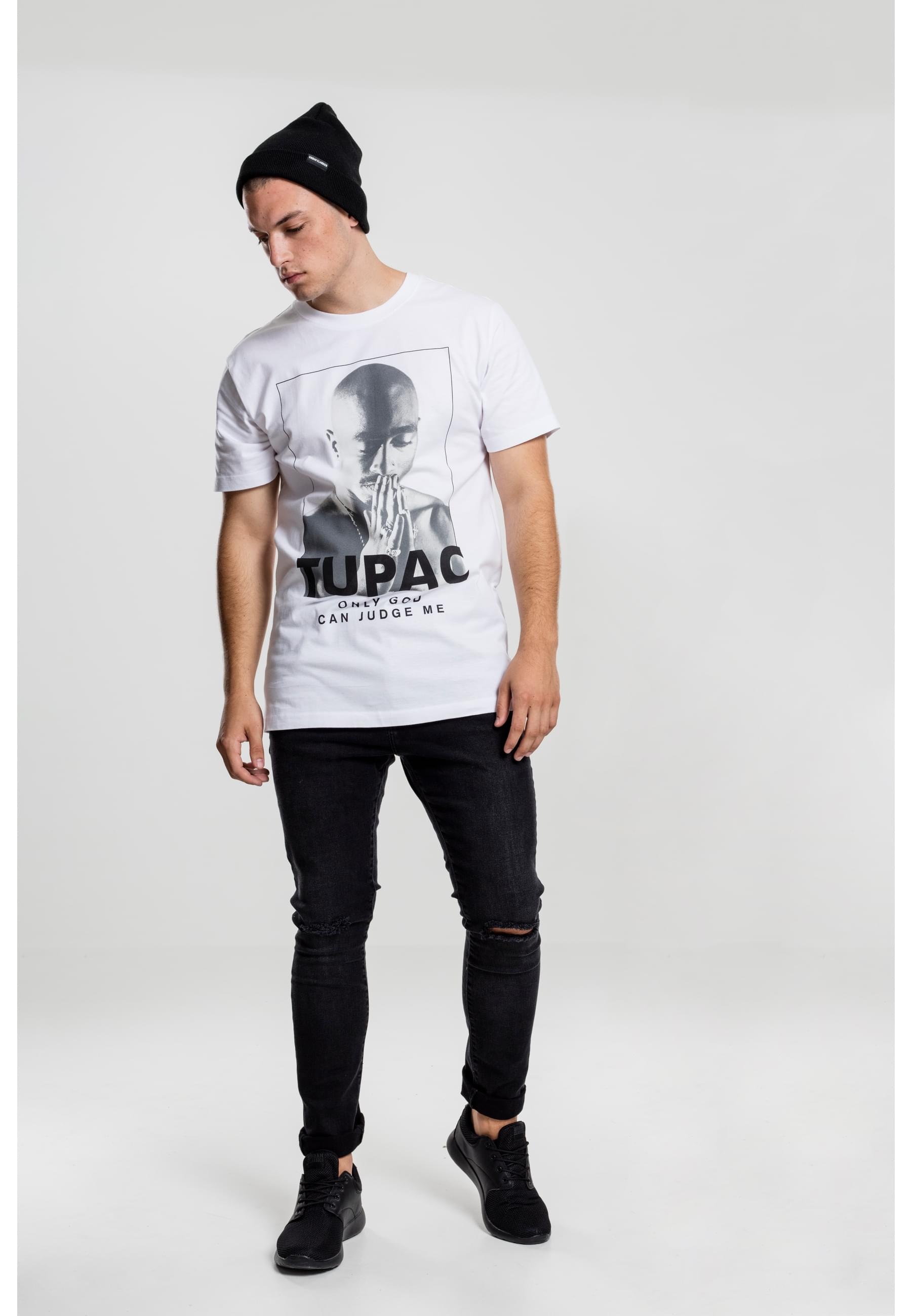 MisterTee Kurzarmshirt »MisterTee Herren 2Pac Prayer Tee«, (1 tlg.)