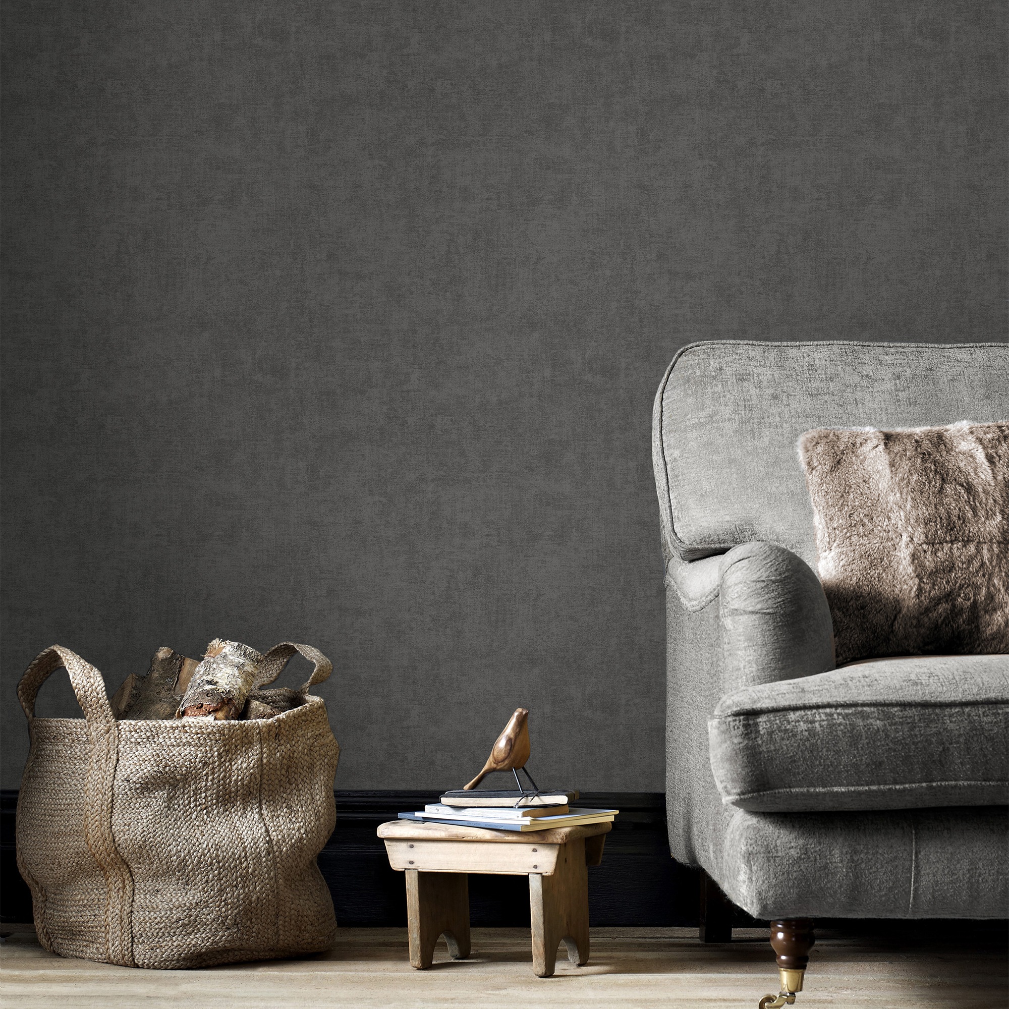 WOW Vliestapete "PUMICE SHADOW" uni Design Tapeten