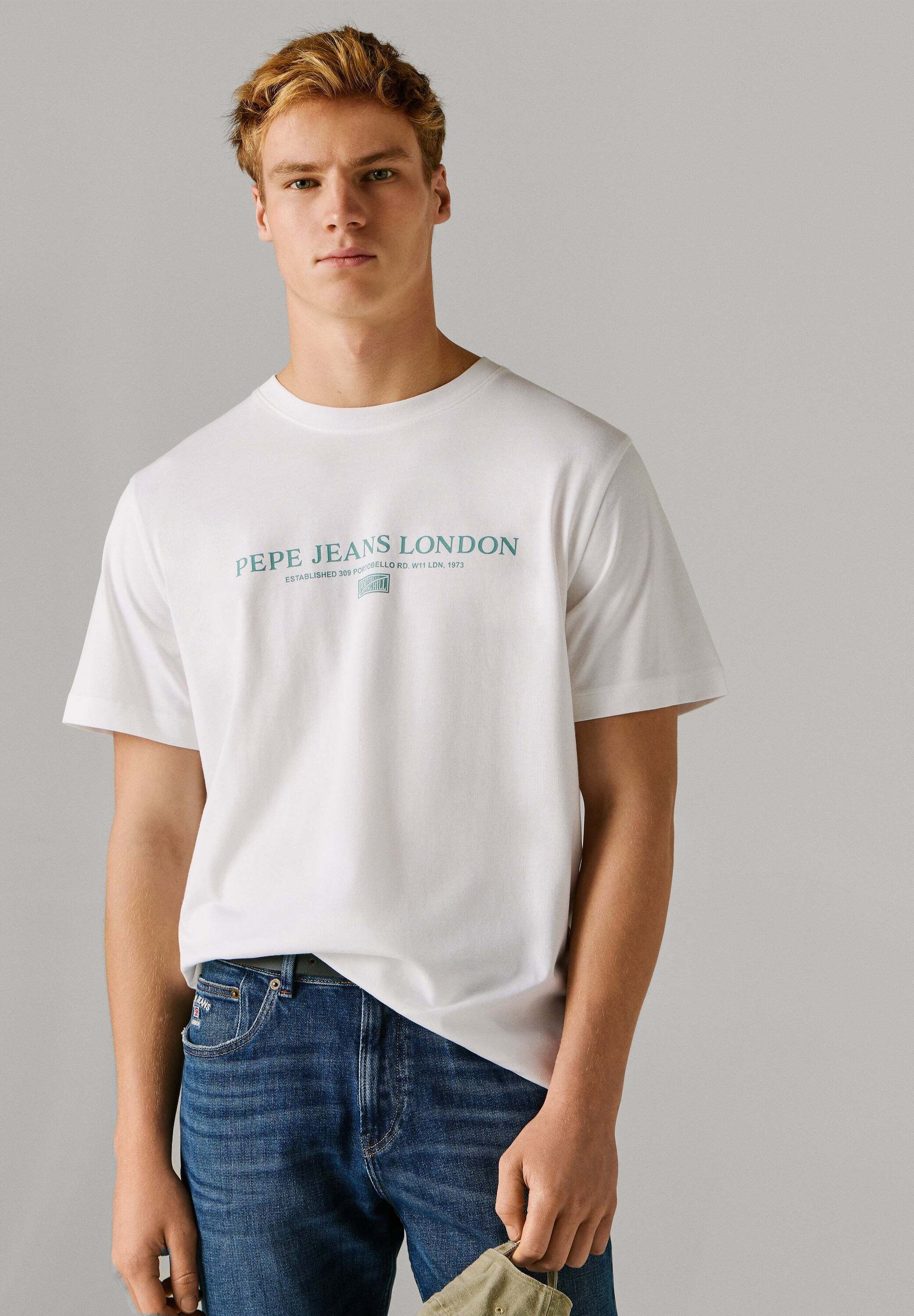 Pepe Jeans T-Shirt »basic t-shirt SUMMER SEASONAL LOGO TEE«