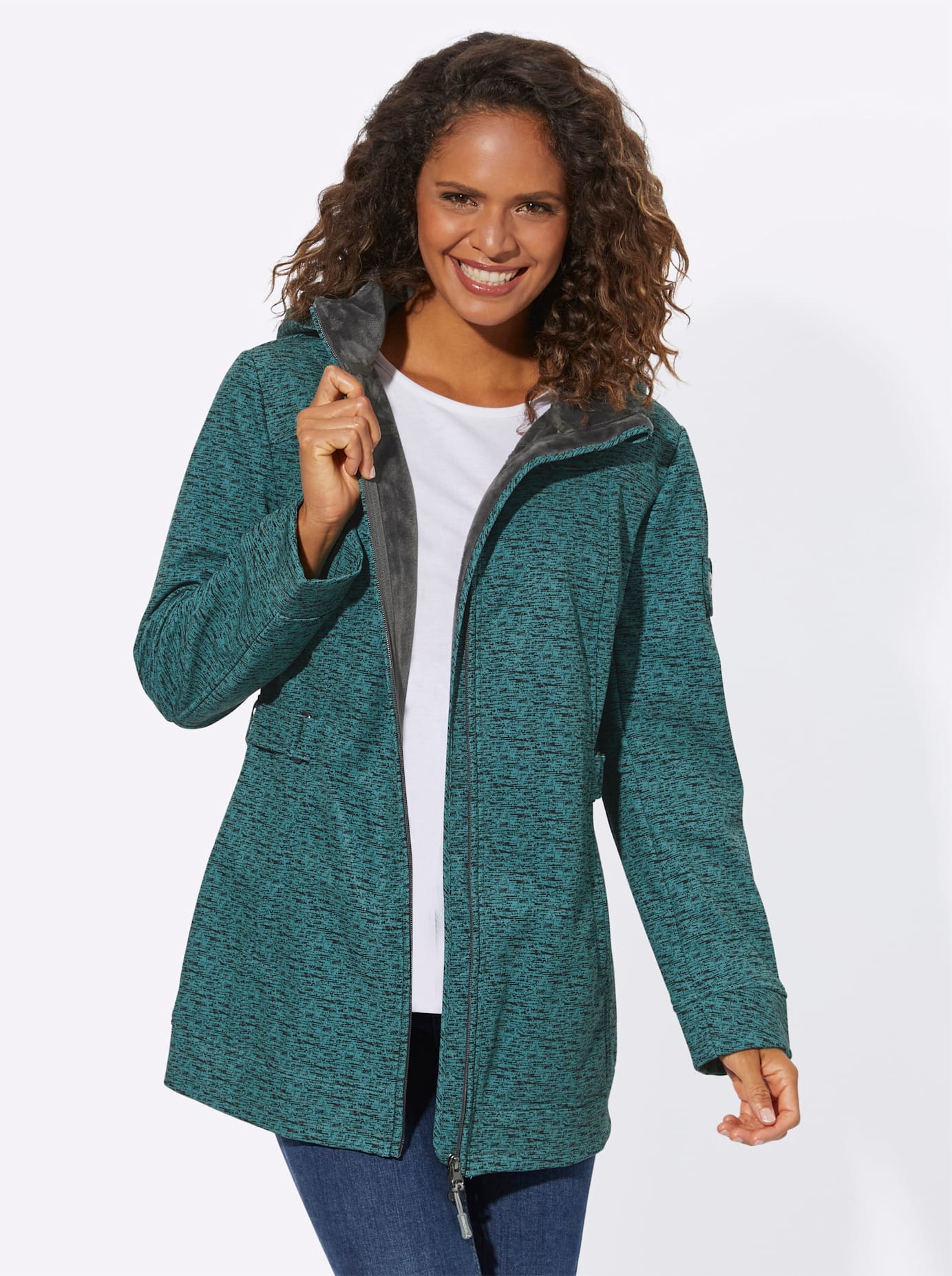 Casual Looks Softshelljacke, mit Kapuze günstig online kaufen