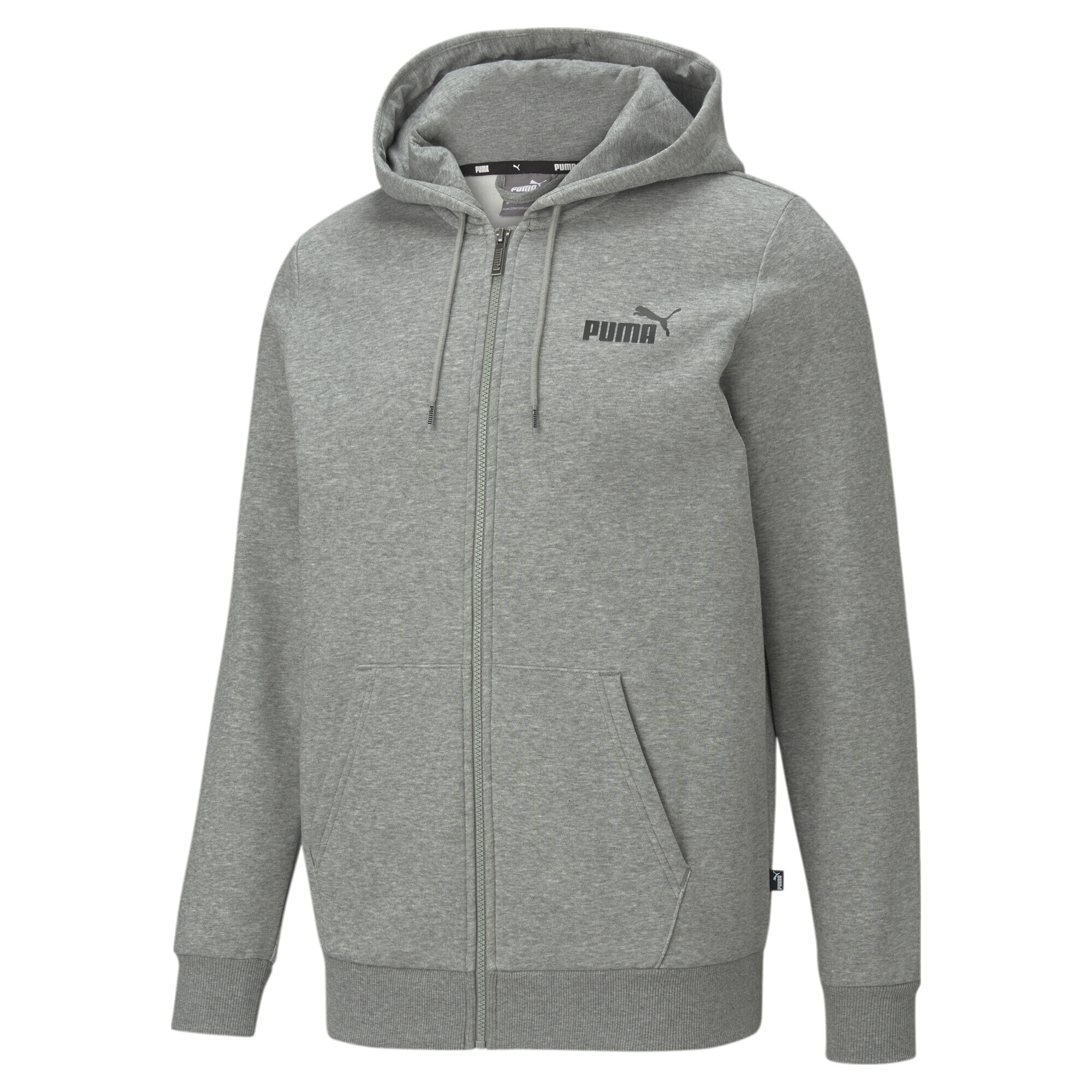 PUMA Sweatjacke "Essentials Logo Kapuzenjacke Herren"