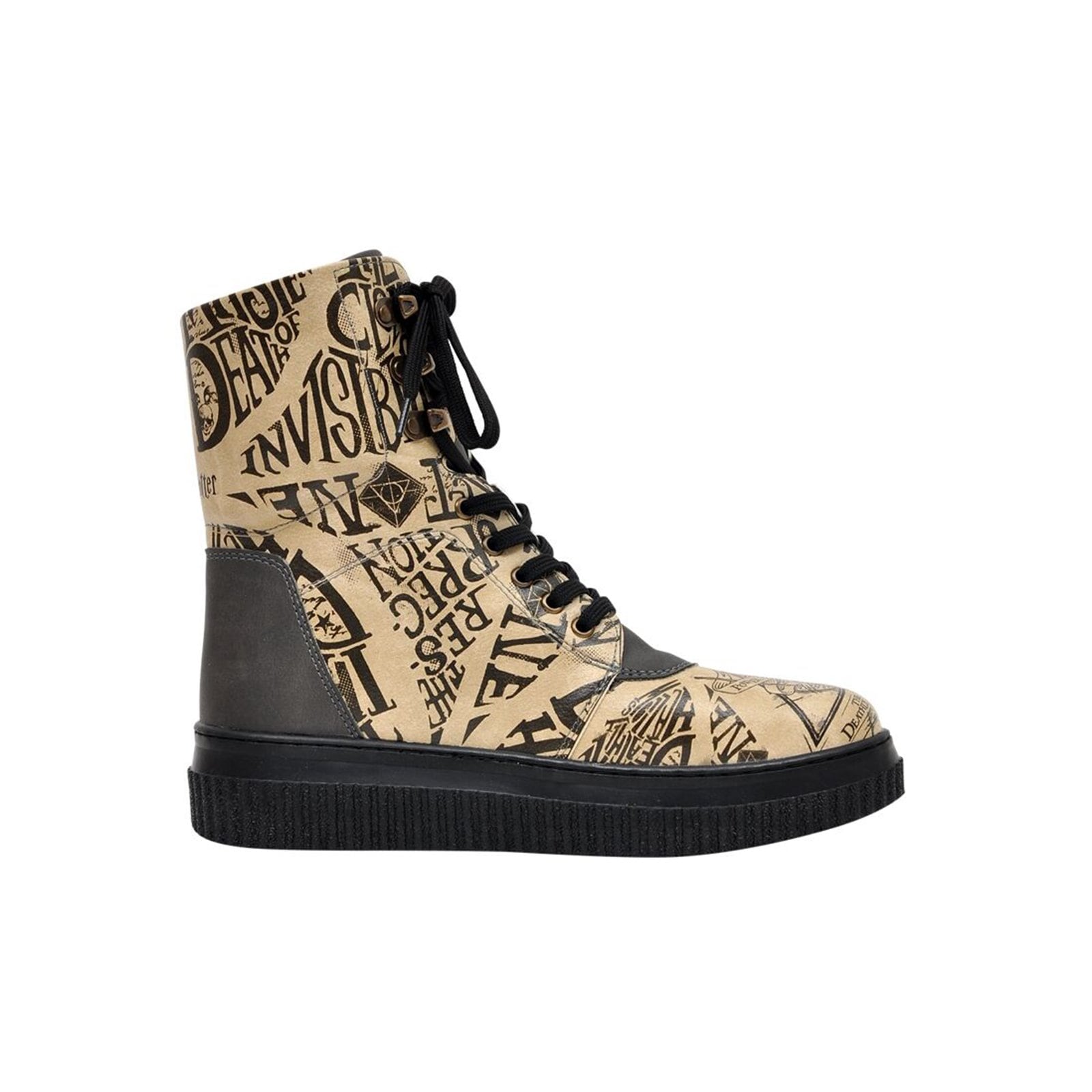 DOGO Schnürboots »Future High Top Boots Deathly Hallows Harry Potter Damen«  Handgefertigt