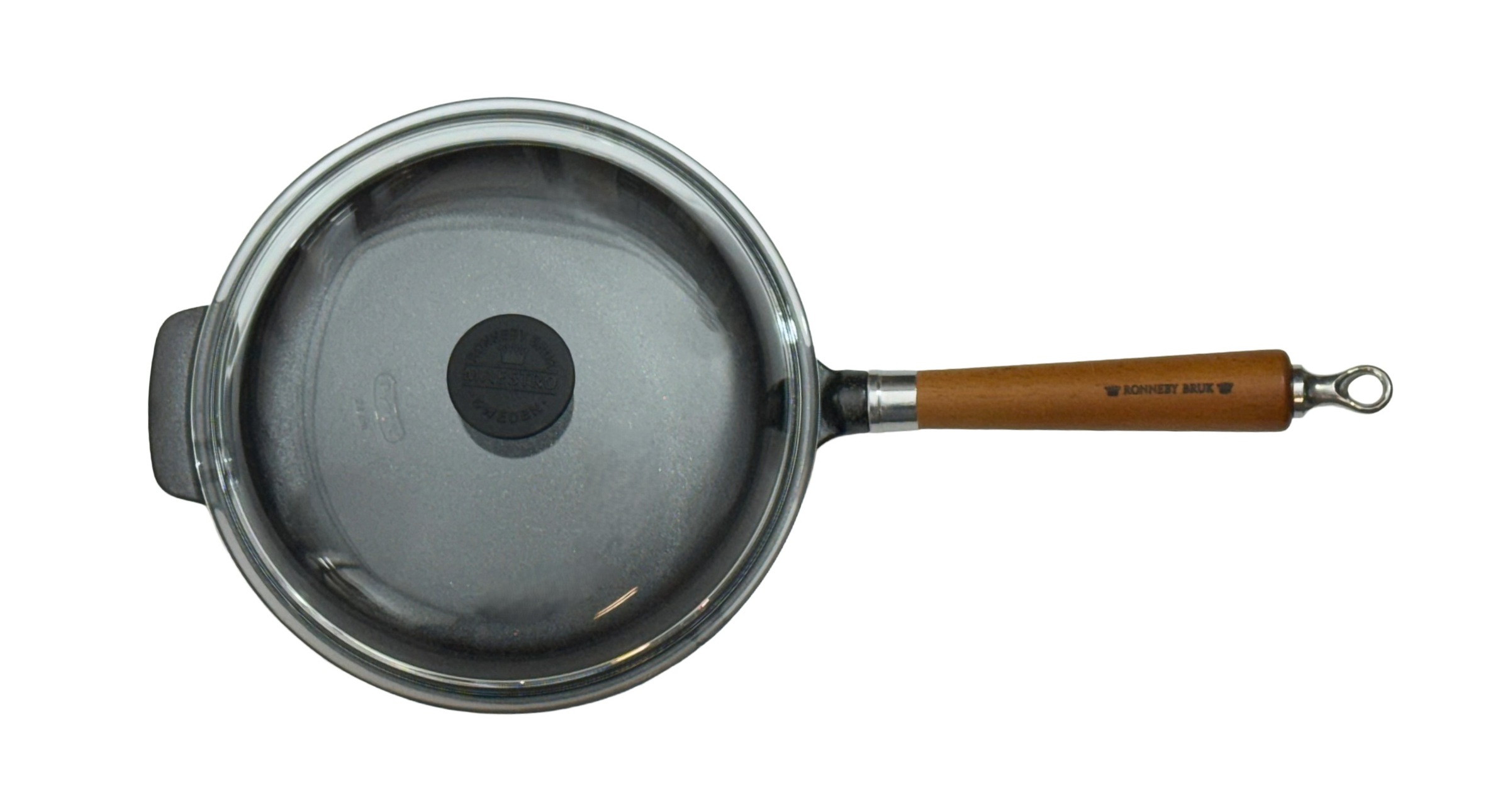 Ronneby Bruk Bratpfanne »Maestro, hoch, mit Glasdeckel« Gusseisen 1 tlg.