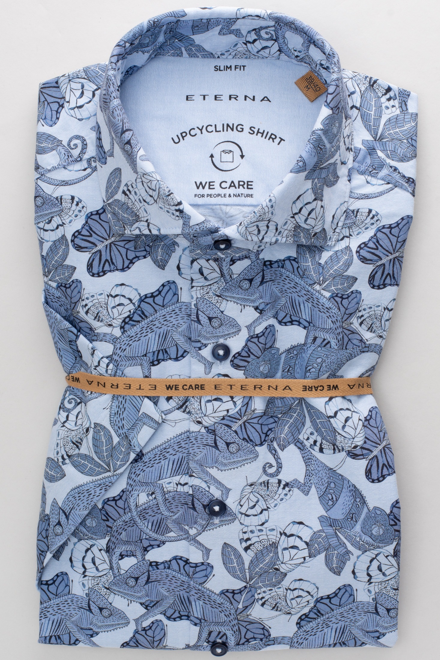 Eterna Kurzarmhemd »SLIM FIT«, EASY IRON (bügelleicht)
