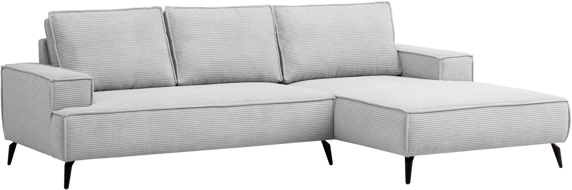andas Sitzgruppe »TVINNU, Polsterecke L-Form, Schlaffunktion, mit Hocker«, (Set, 2 tlg.), stellbar zum Schlafsofa (Krokodilverbinder)
