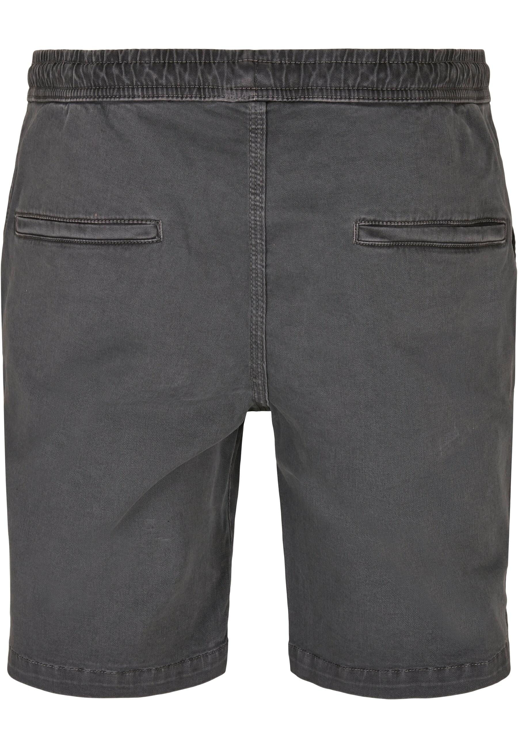 URBAN CLASSICS Stoffhose »Urban Classics Herren Stretch Twill Joggshorts«, (1 tlg.)