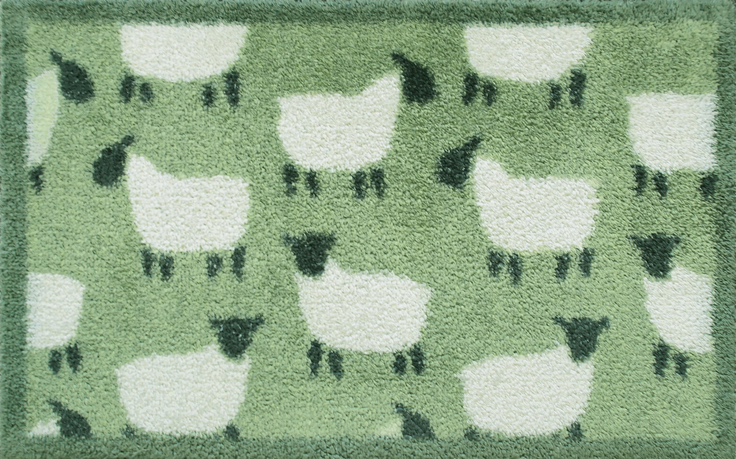 Turtle Mat Vėžlys Mat Durų kilimėlis »Flock Green...