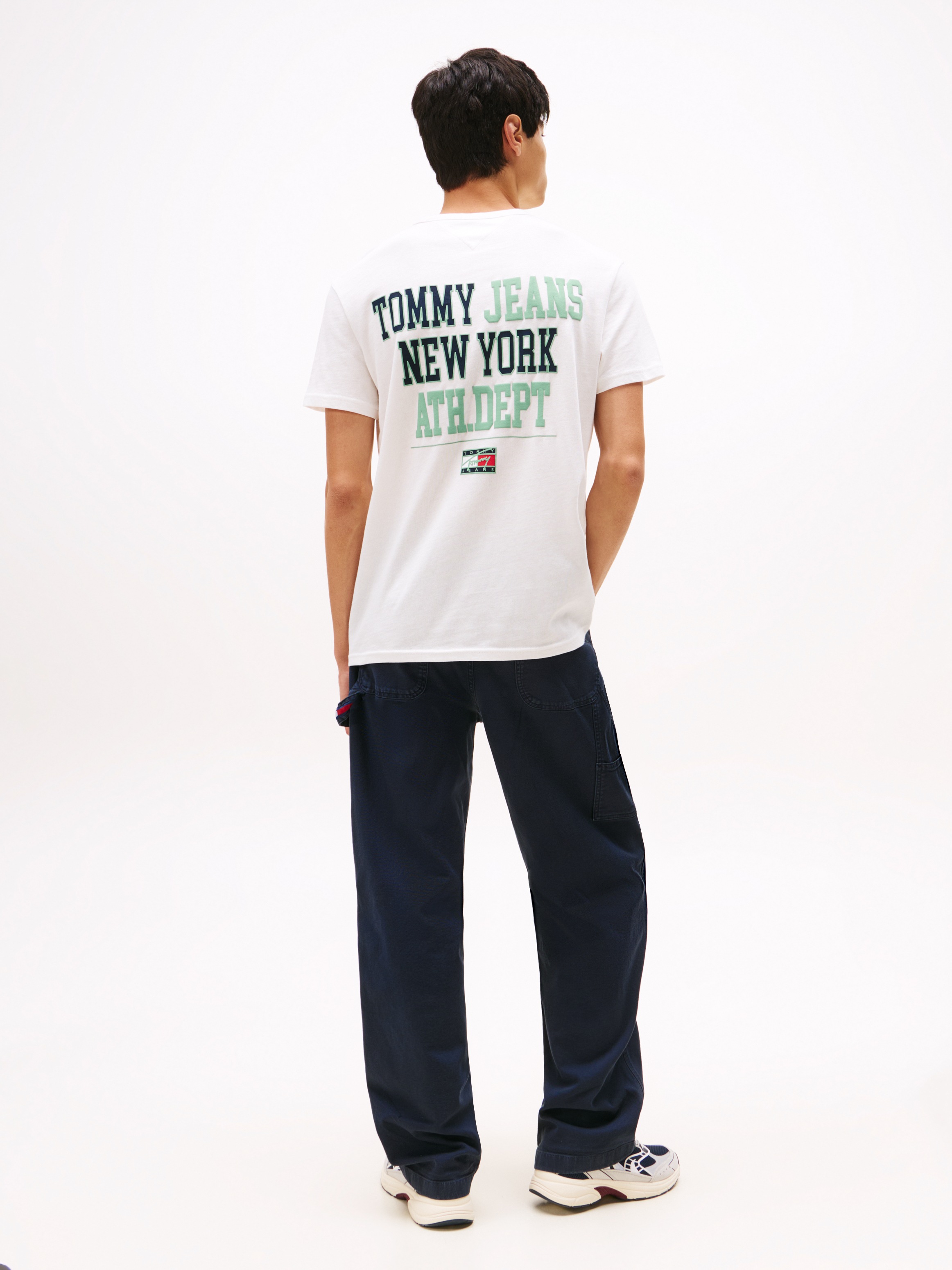 Tommy Jeans T-Shirt »TJM REG ATHL DEPT BACK EXT«, mit Rückenprint, regular fit