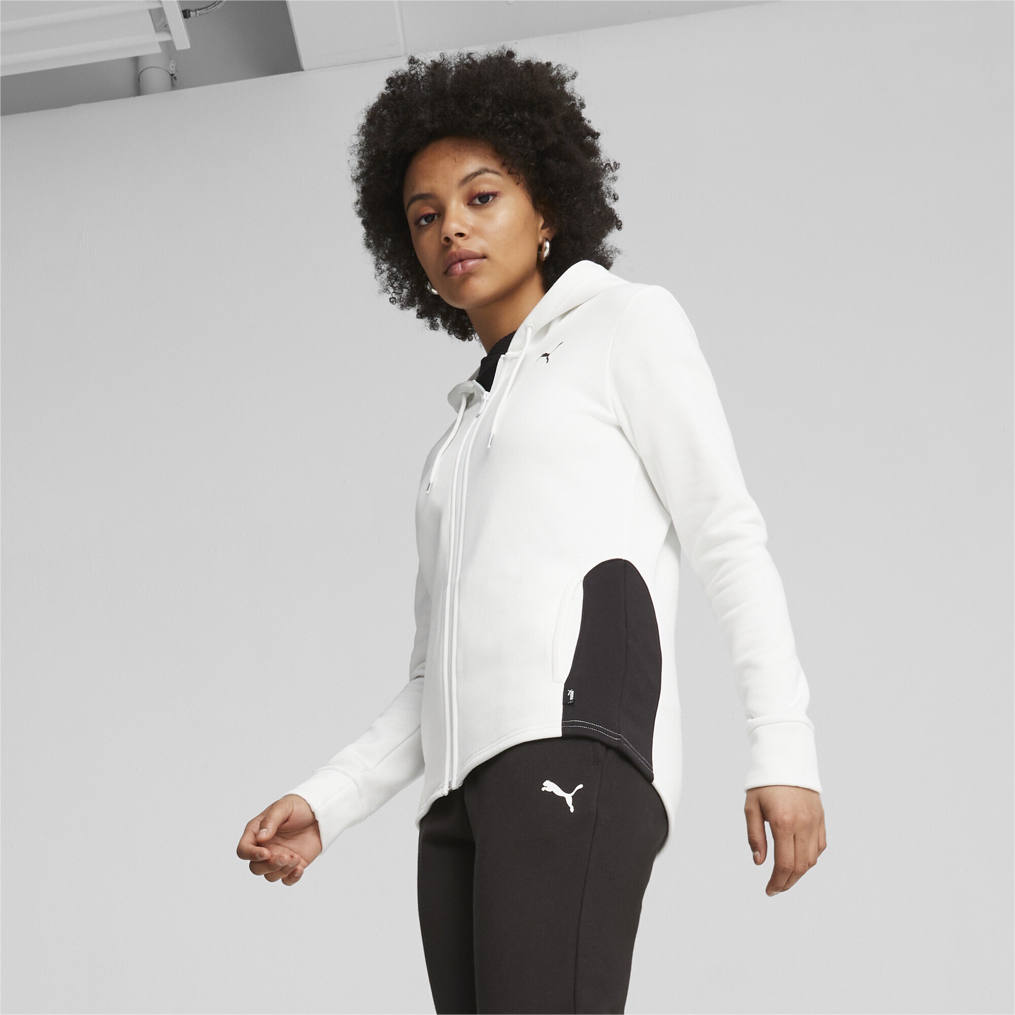 PUMA Jogginganzug »Classics Hooded FL Trainingsanzug Damen«