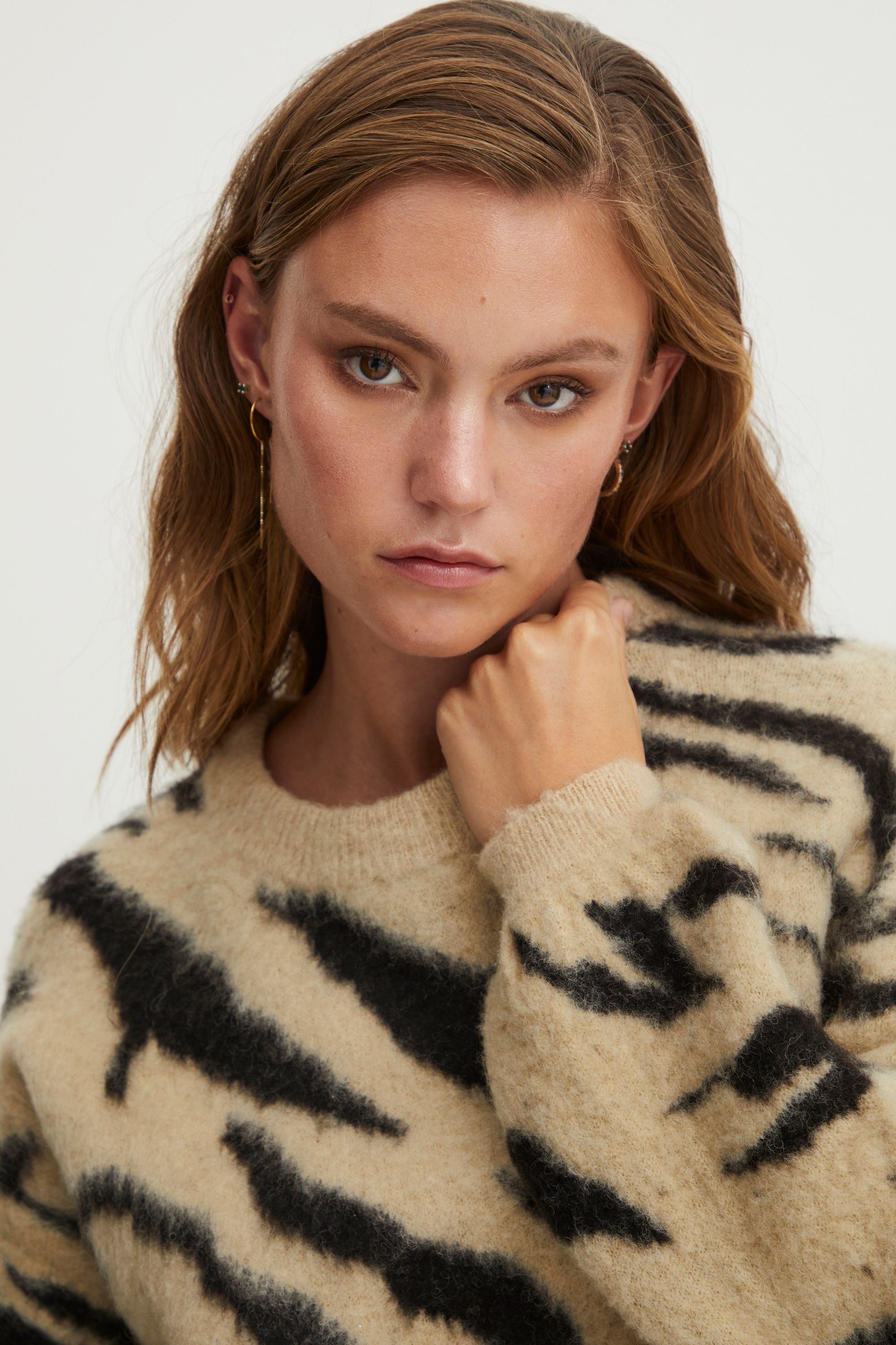 Pulz Jeans Strickfleece-Pullover »Strickpullover PZAsta«
