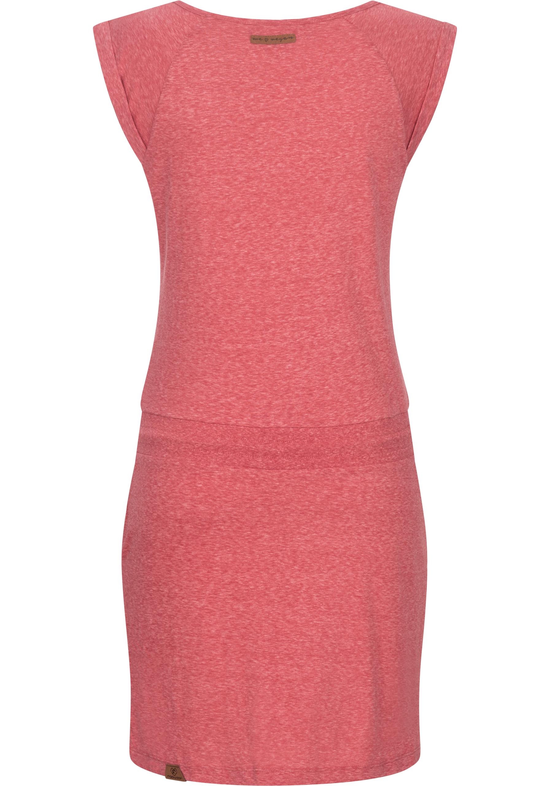 Ragwear Sommerkleid »Penelope« Eingrifftaschen leichtes Baumwoll Kleid mit Print