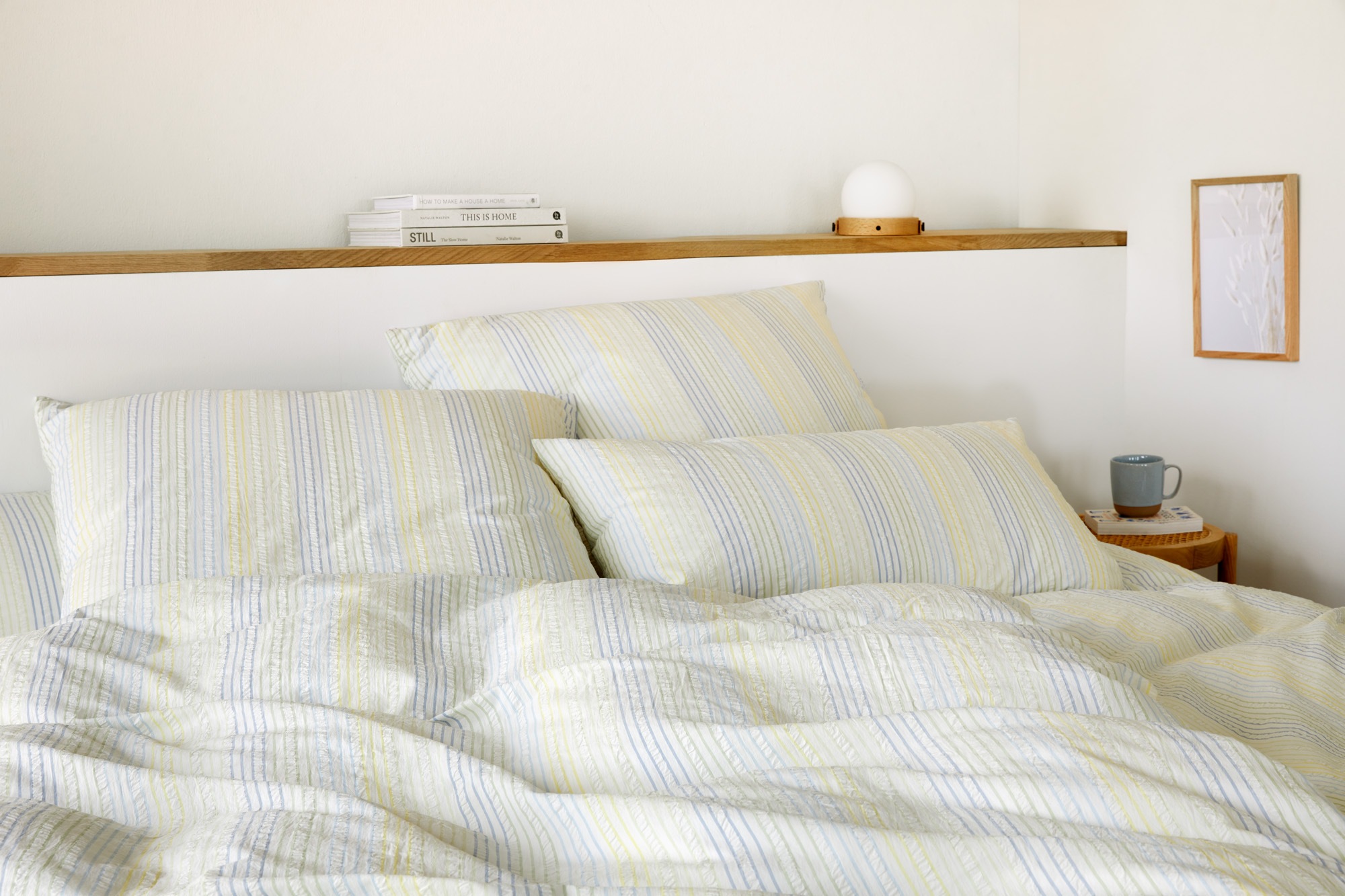 Elegante Bettwäsche "Dueodde" 2 Stk. tlg. angenehmes Hautgefühl günstig online kaufen