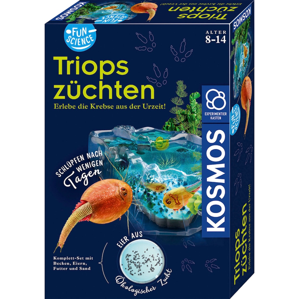 Kosmos Experimentierkasten »Fun Science Triops züchten«