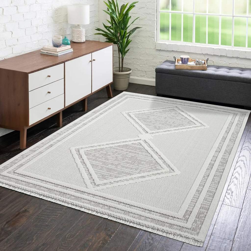 Carpet City Teppich "LINDO 8853" rechteckig 11 mm Höhe Kurzflor, Hochtief-M günstig online kaufen