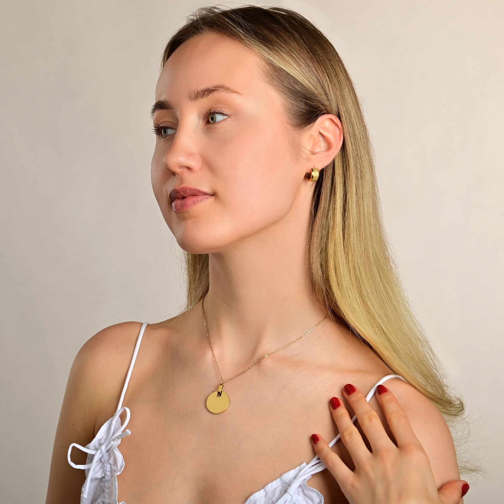 Adelia´s Klappcreolen »Damen Ohrringe – Klappcreole aus Edelstahl« Ideal zum Verschenken – schlicht und stilvoll