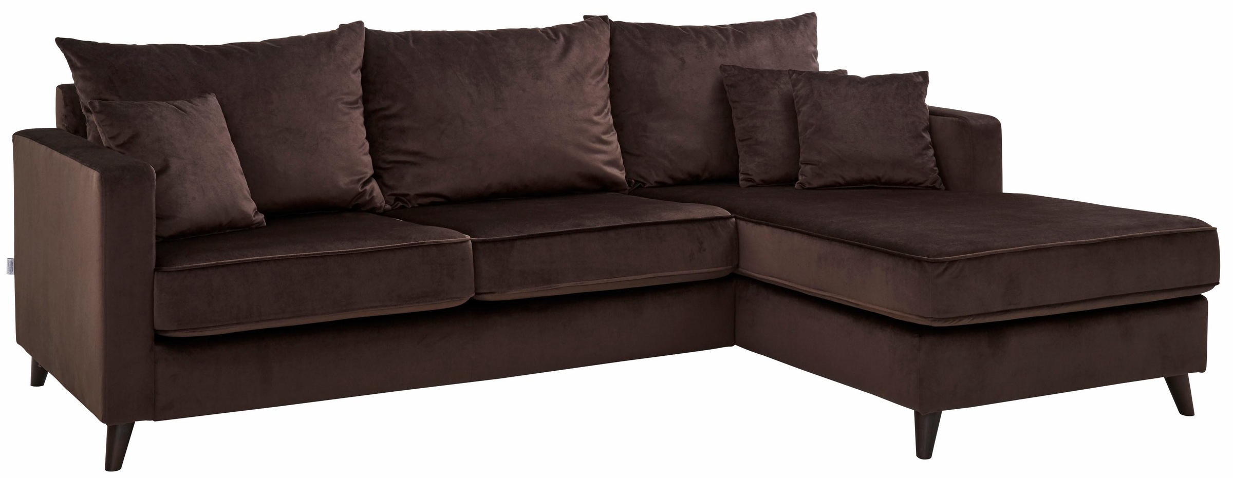 Guido Maria Kretschmer Home&Living Ecksofa »Renesse L-Form«, lose Kissen, Keder an Sitzkissen