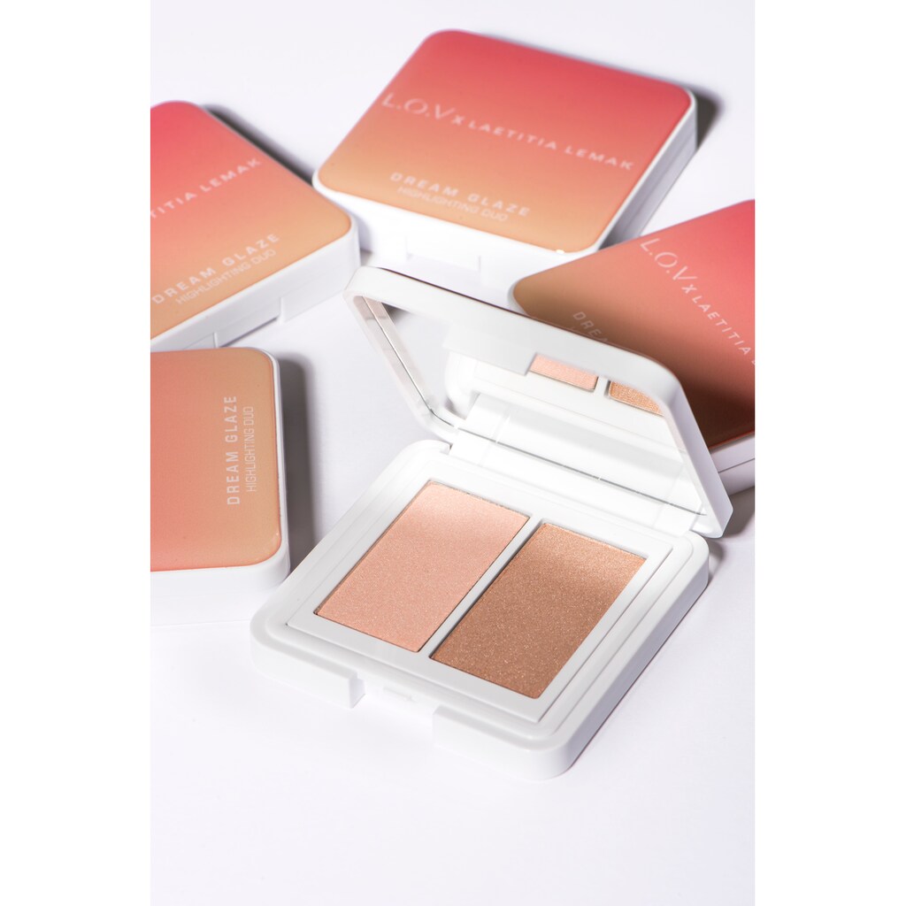 L.O.V Highlighter-Palette »L.O.V x LAETITIA LEMAK DREAM GLAZE Highlighting Duo«