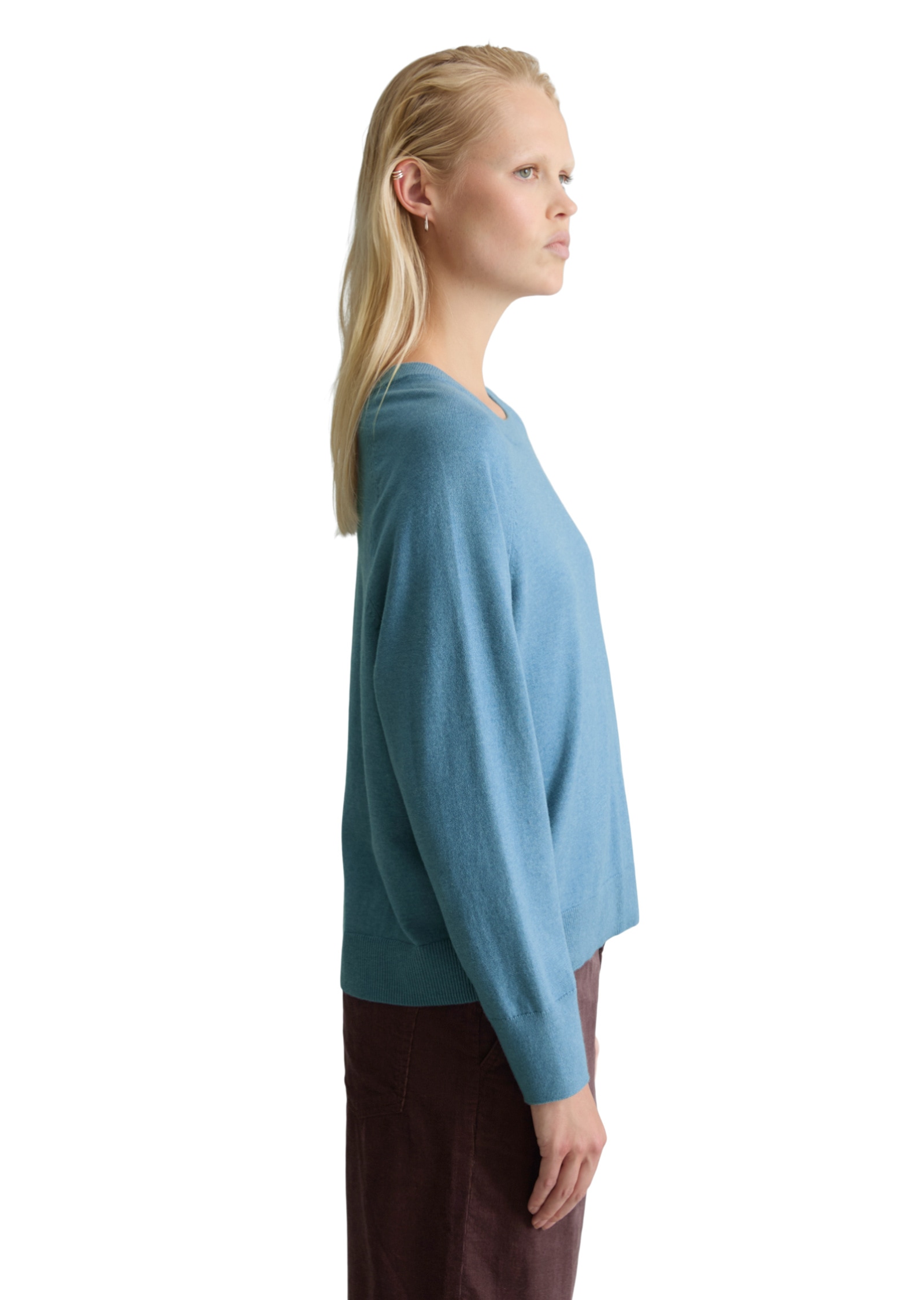 Marc O'Polo DENIM Strickpullover »aus Soft Cotton Stretch«