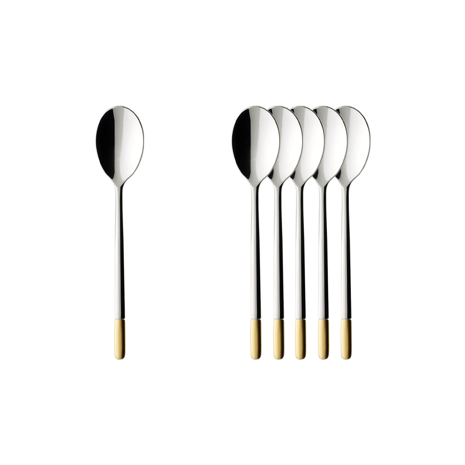 Villeroy & Boch Esslöffel "Espressolöffel Ella 11,2 cm 6er Set edelstahl" Spülmaschinenfest