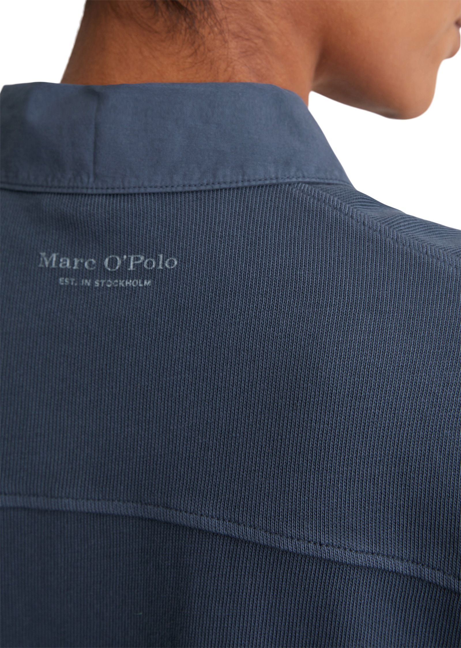 Thumbnail - Marc OPolo Poloshirt, oversized, aus leichtem Jersey