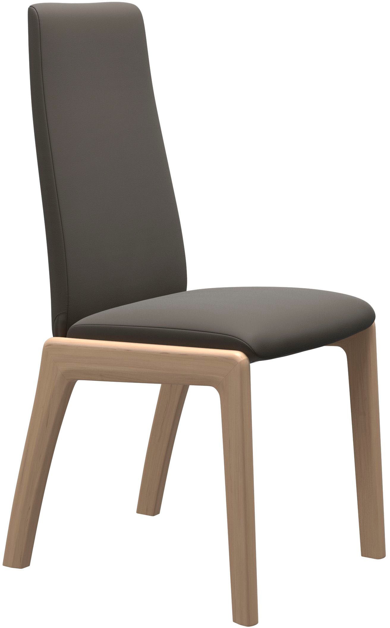 Stressless® Polsterstuhl »Laurel«, Leder PALOMA, High Back, Größe M, mit abgerundeten Beinen in Eiche natur