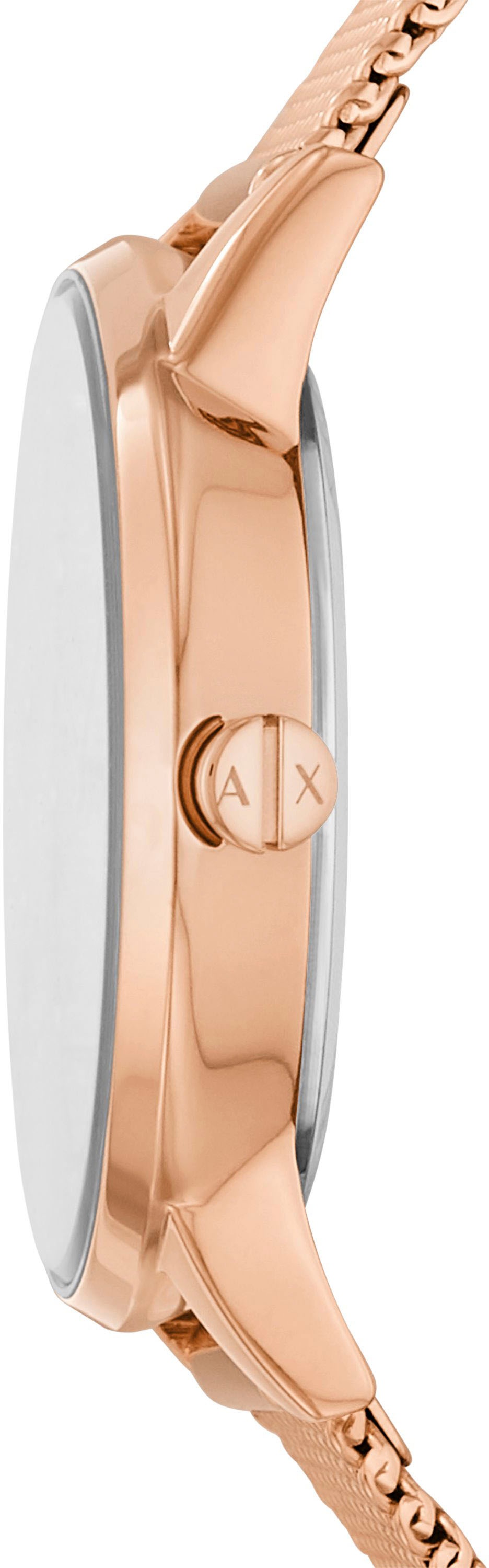 ARMANI EXCHANGE Quarzuhr »AX7121«, (Set, 2 tlg., mit Armband), ideal auch  als Geschenk bestellen | BAUR