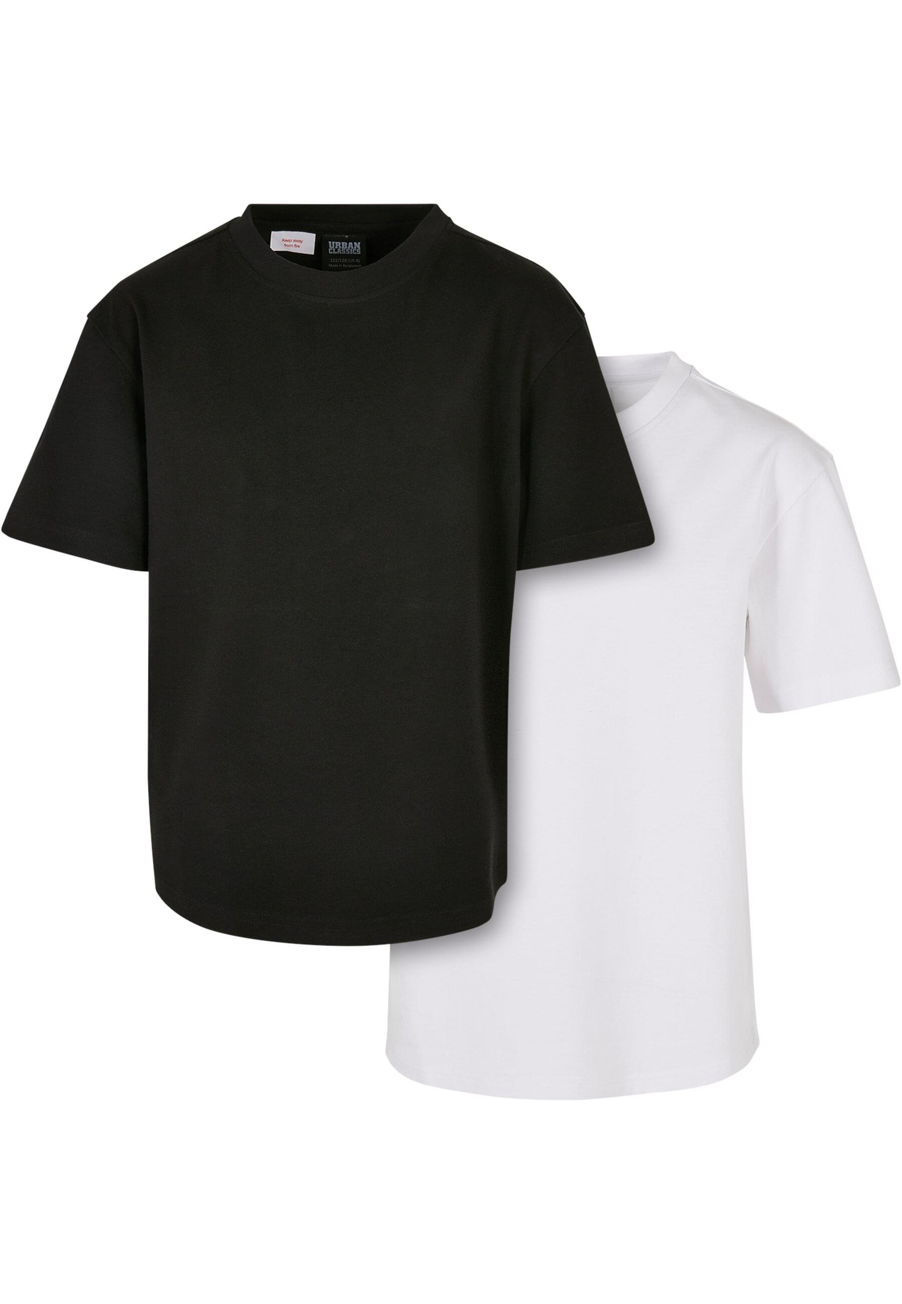 URBAN CLASSICS T-Shirt »Urban Classics Herren Boys Heavy Oversized Tee 2-Pack«, (1 tlg.)