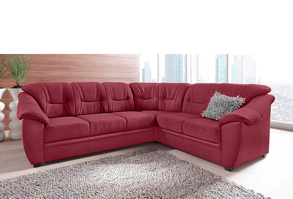 Thumbnail - sit&more Ecksofa "Savona L-Form, B: 262 cm" optional Bettfunktion, Federkern