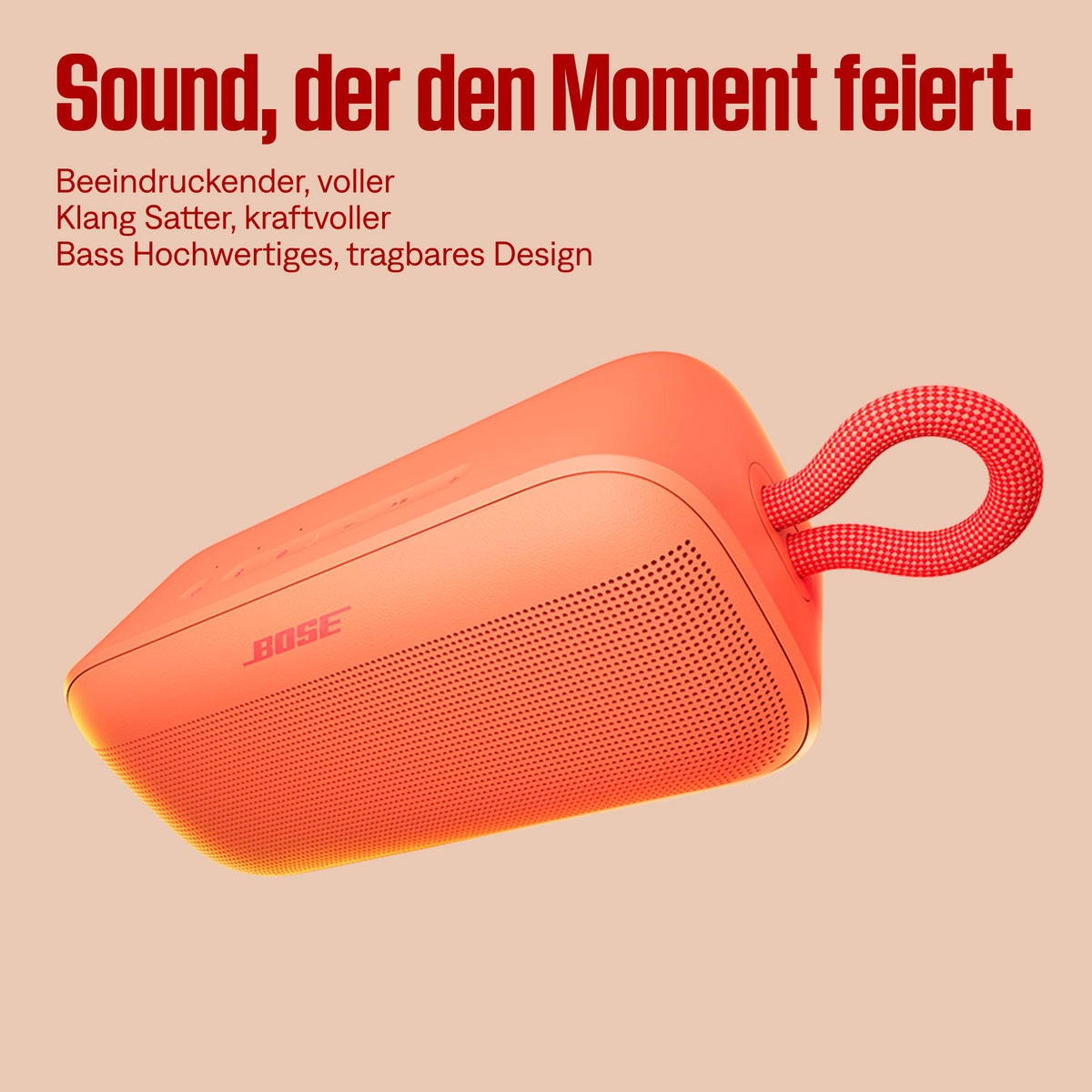 Bose Portable-Lautsprecher »SoundLink Plus« Stereo (Bluetooth Kabellos 20 W)